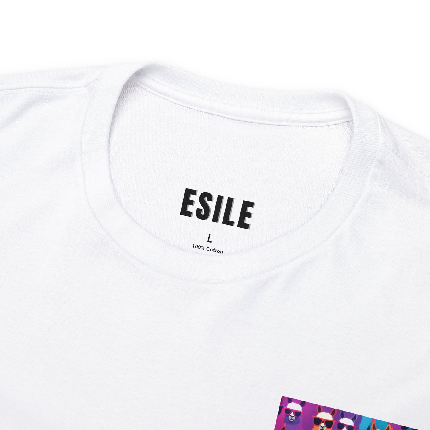 Colourful Llama Crew Tee