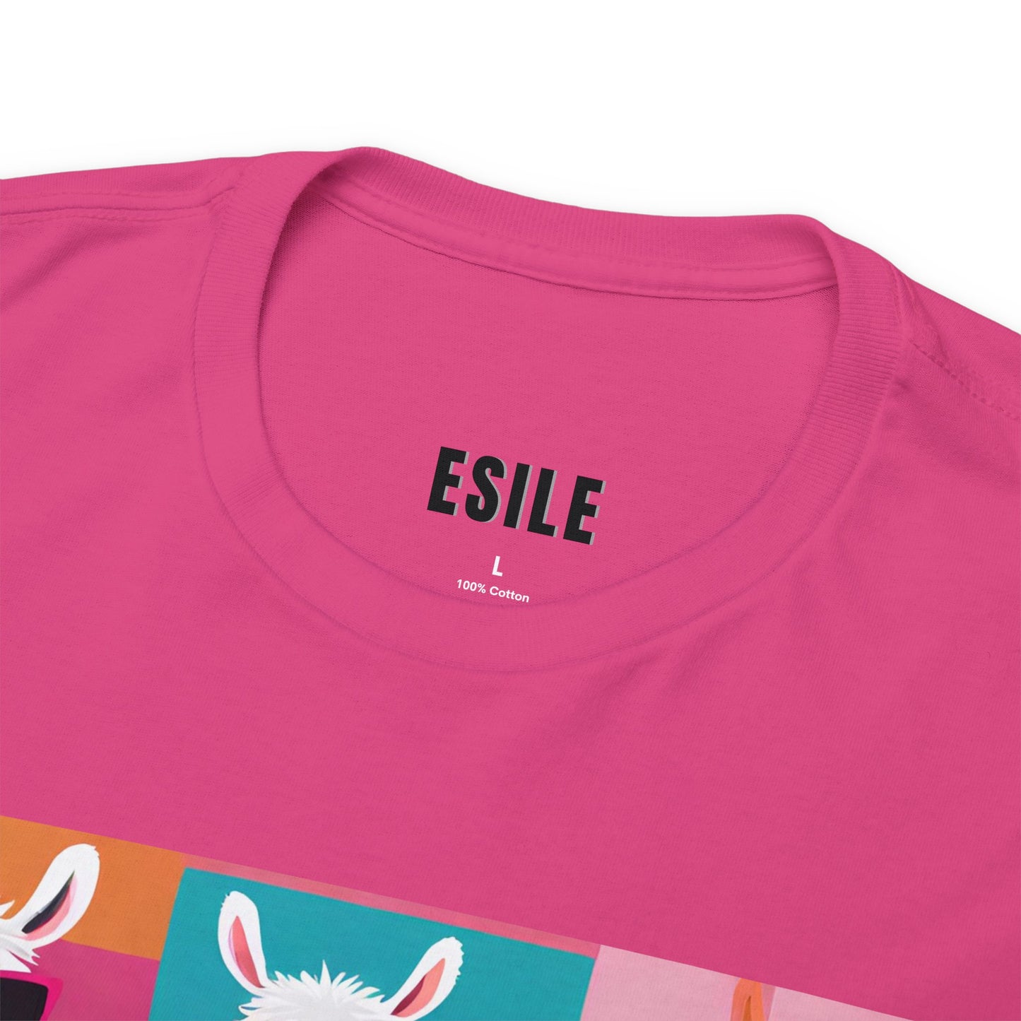 Rainbow Llama Portraits Tee