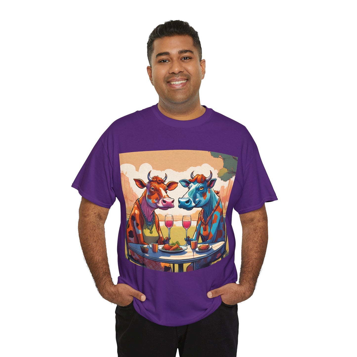 Cows on a Date Tee