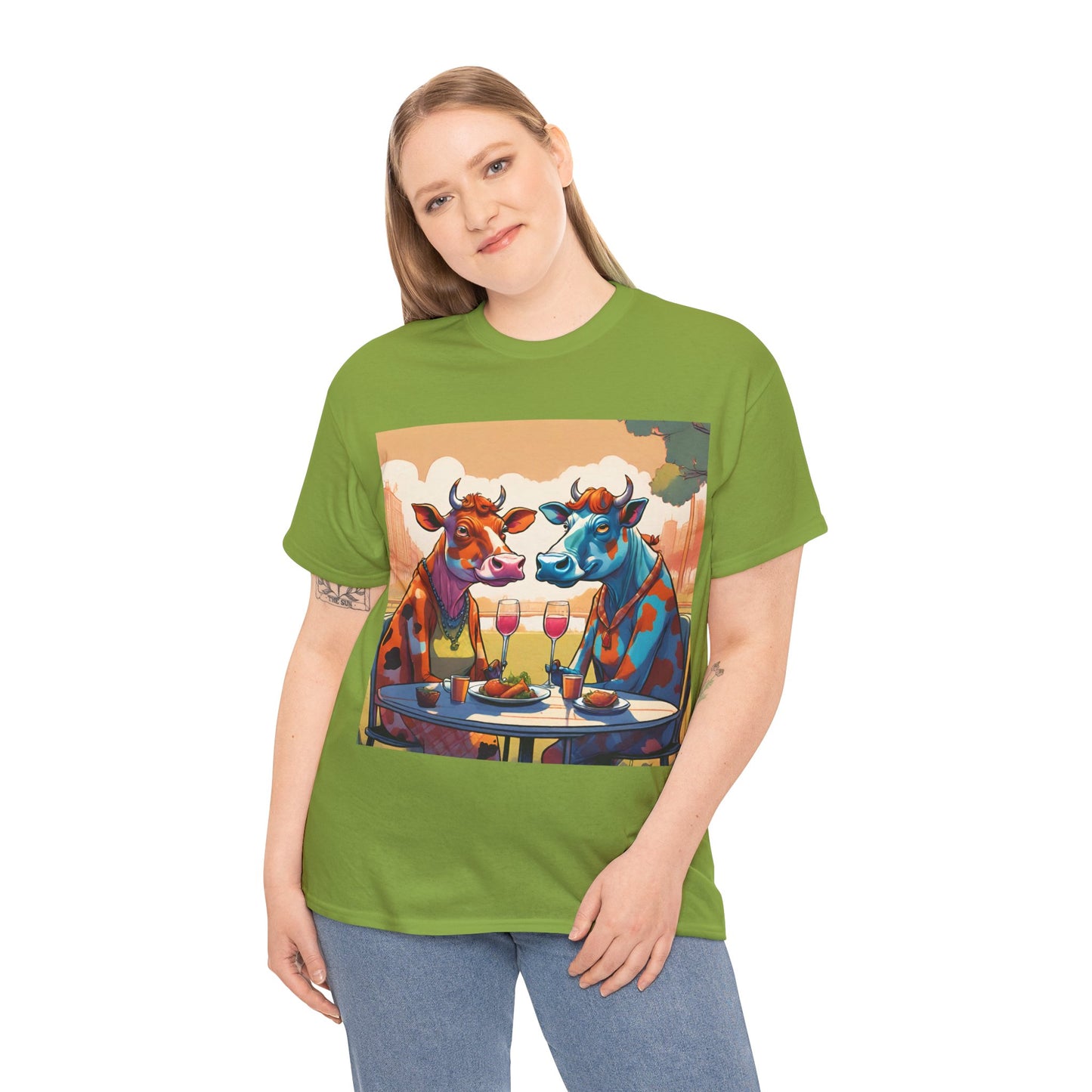 Cows on a Date Tee