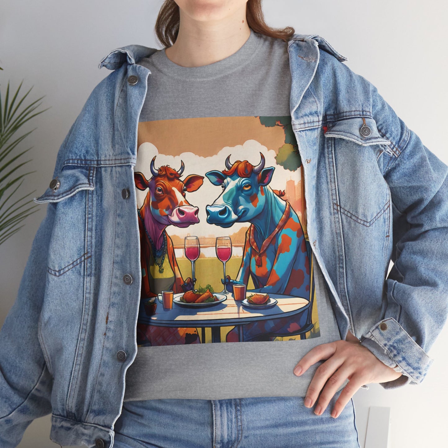 Cows on a Date Tee