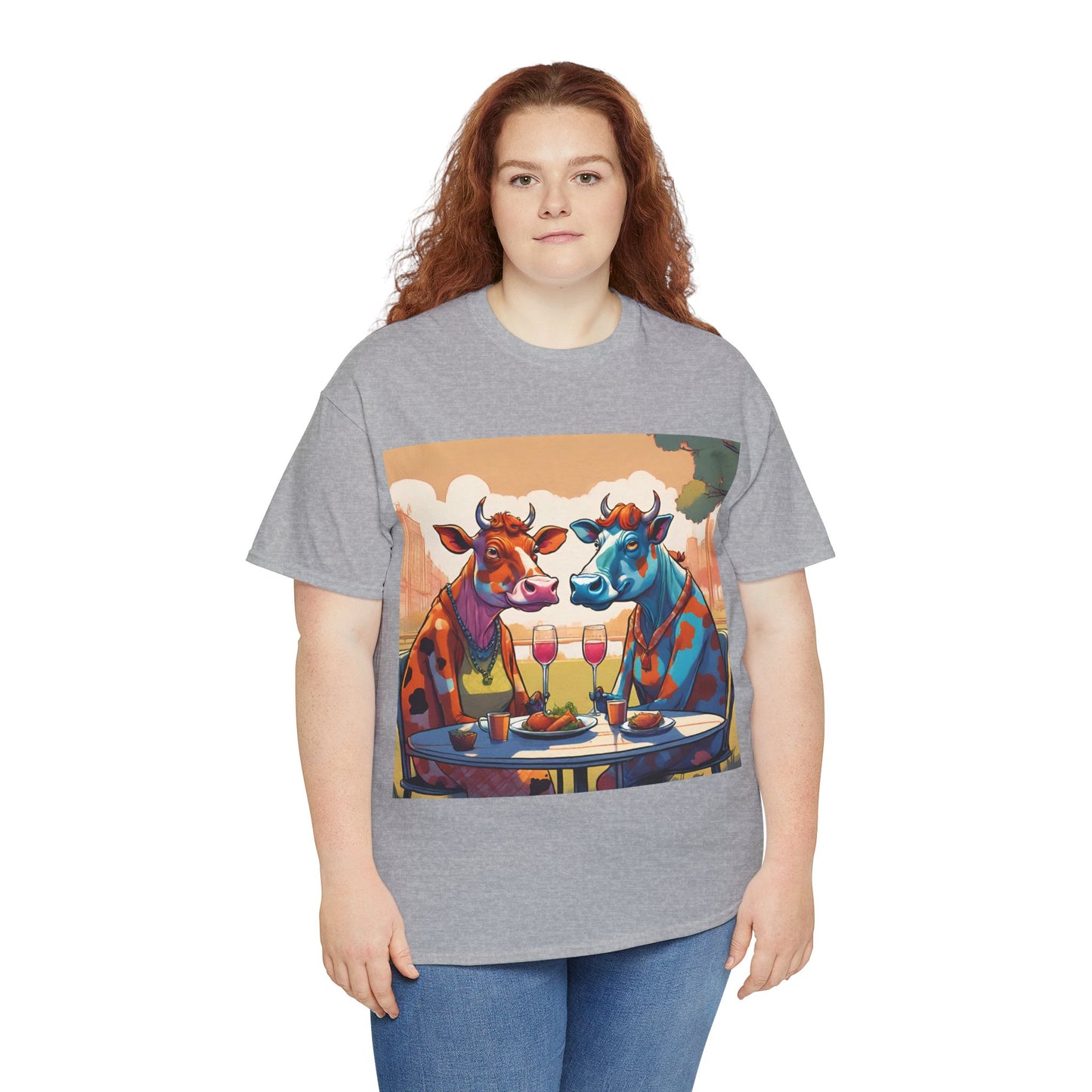 Cows on a Date Tee