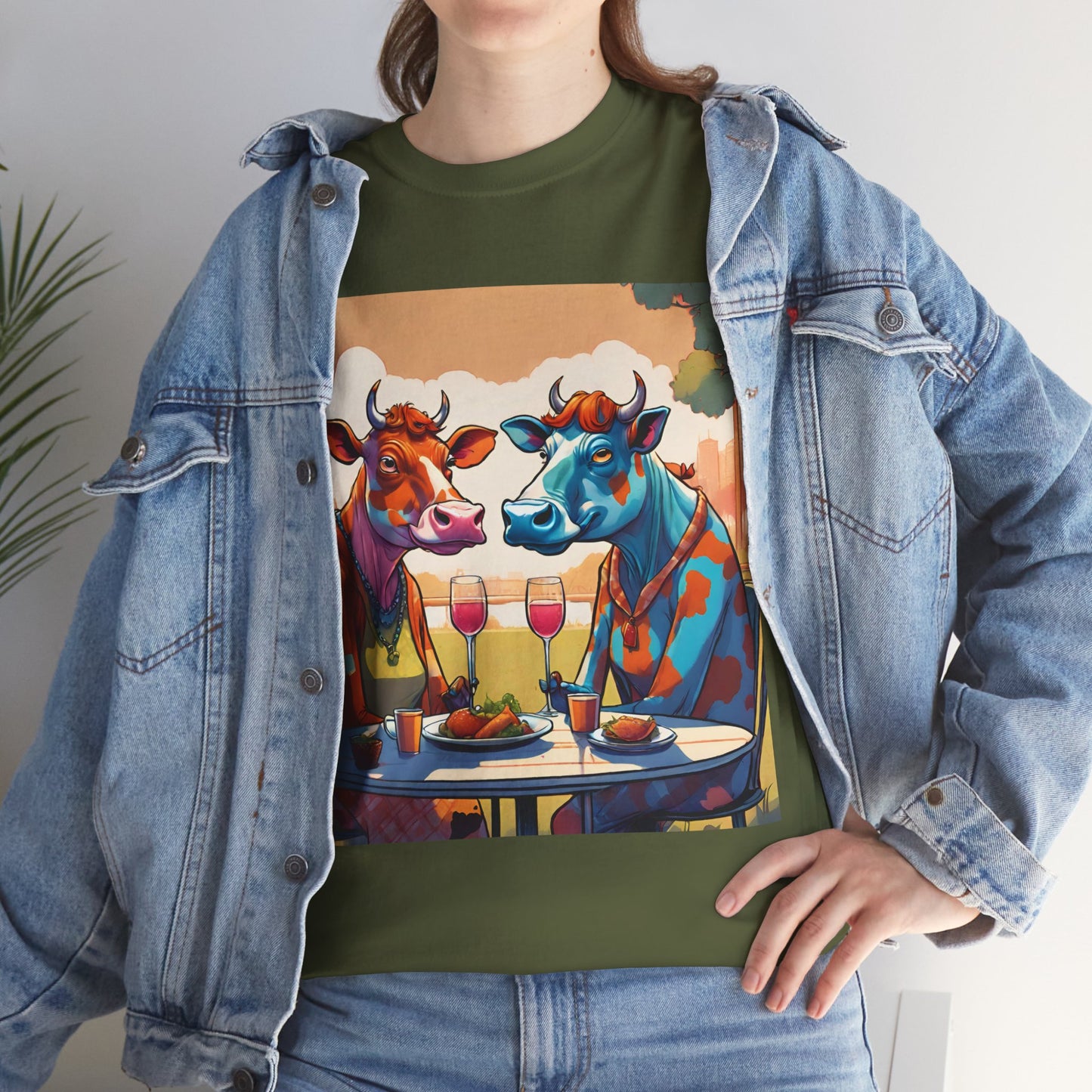 Cows on a Date Tee