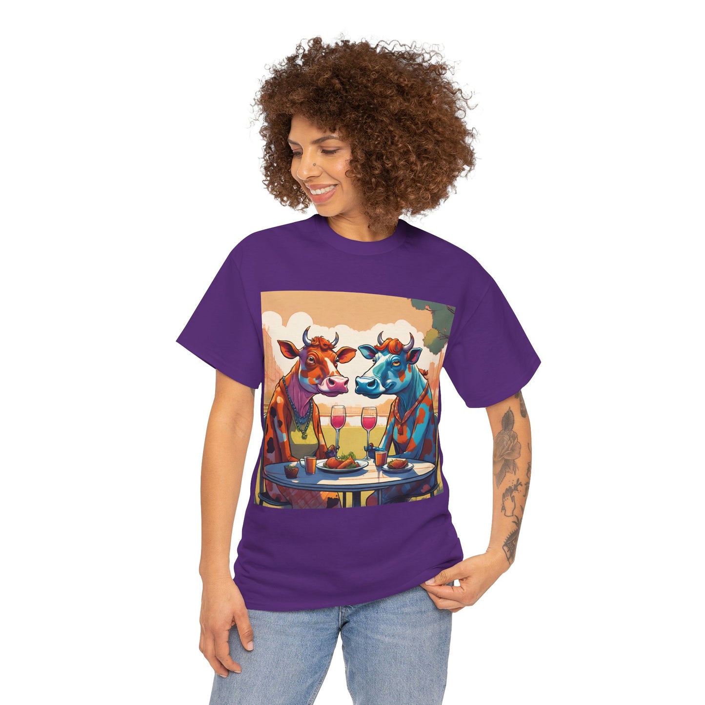 Cows on a Date Tee