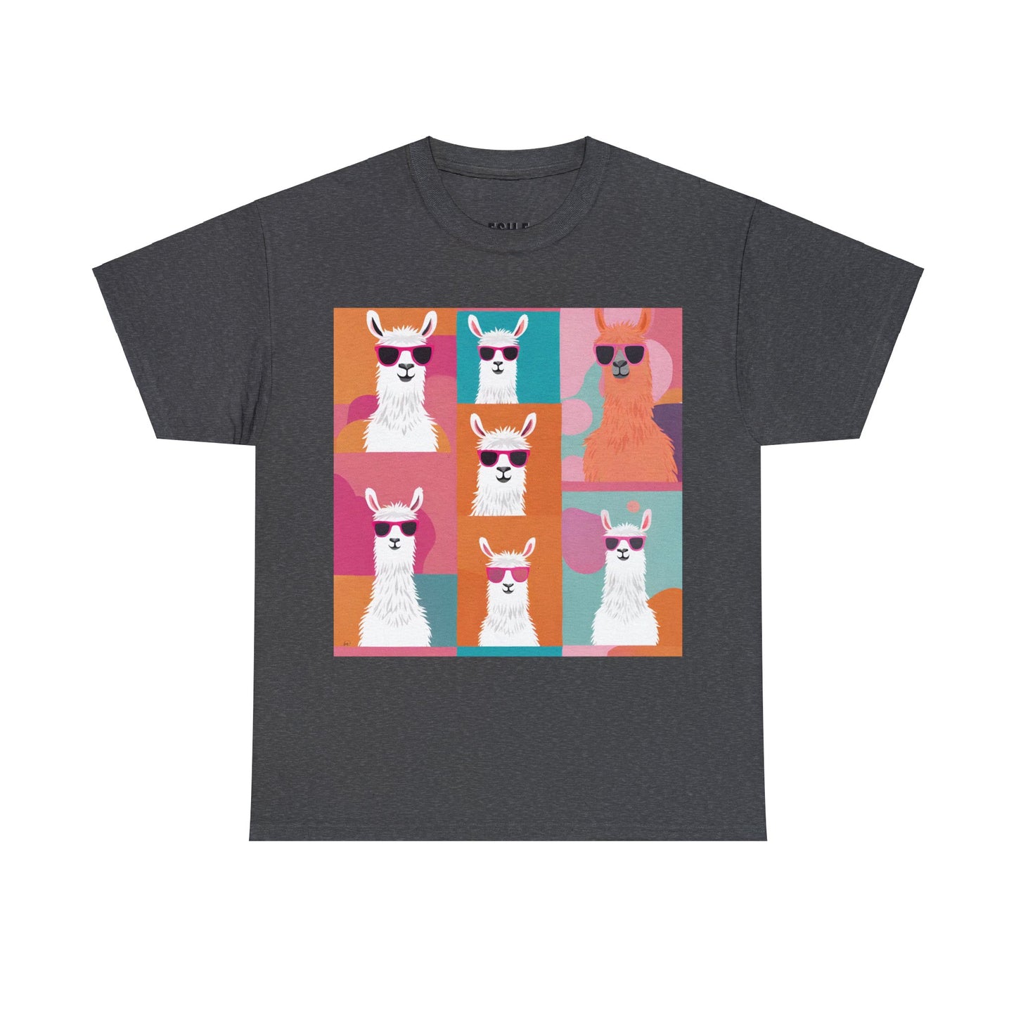 Rainbow Llama Portraits Tee