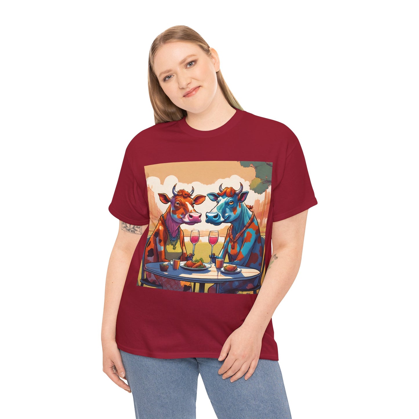 Cows on a Date Tee