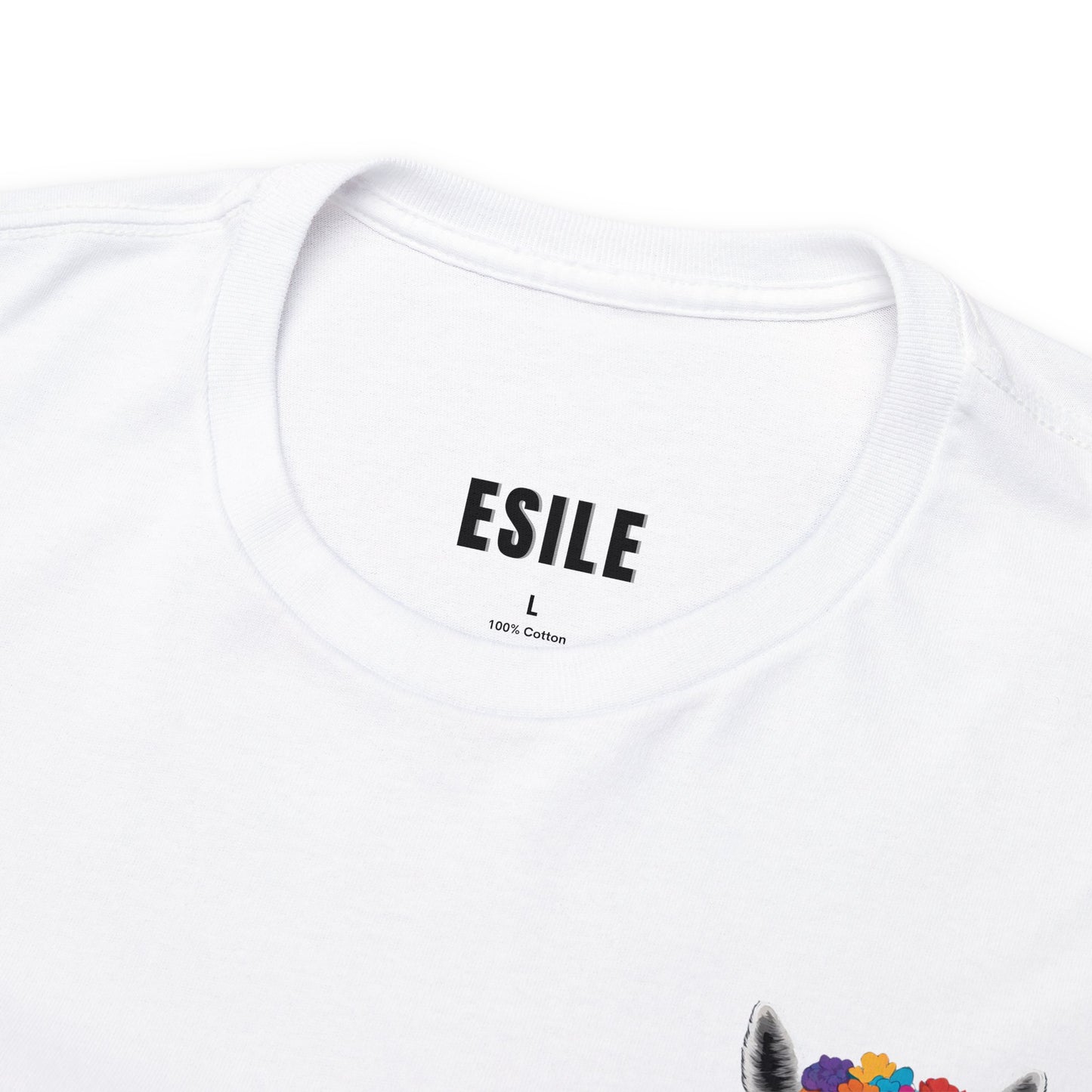 Colourful Llama Unisex Heavy Cotton Tee