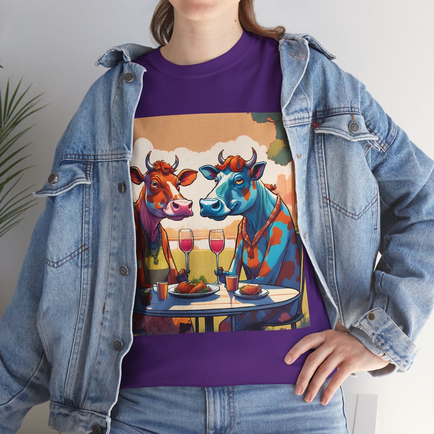 Cows on a Date Tee
