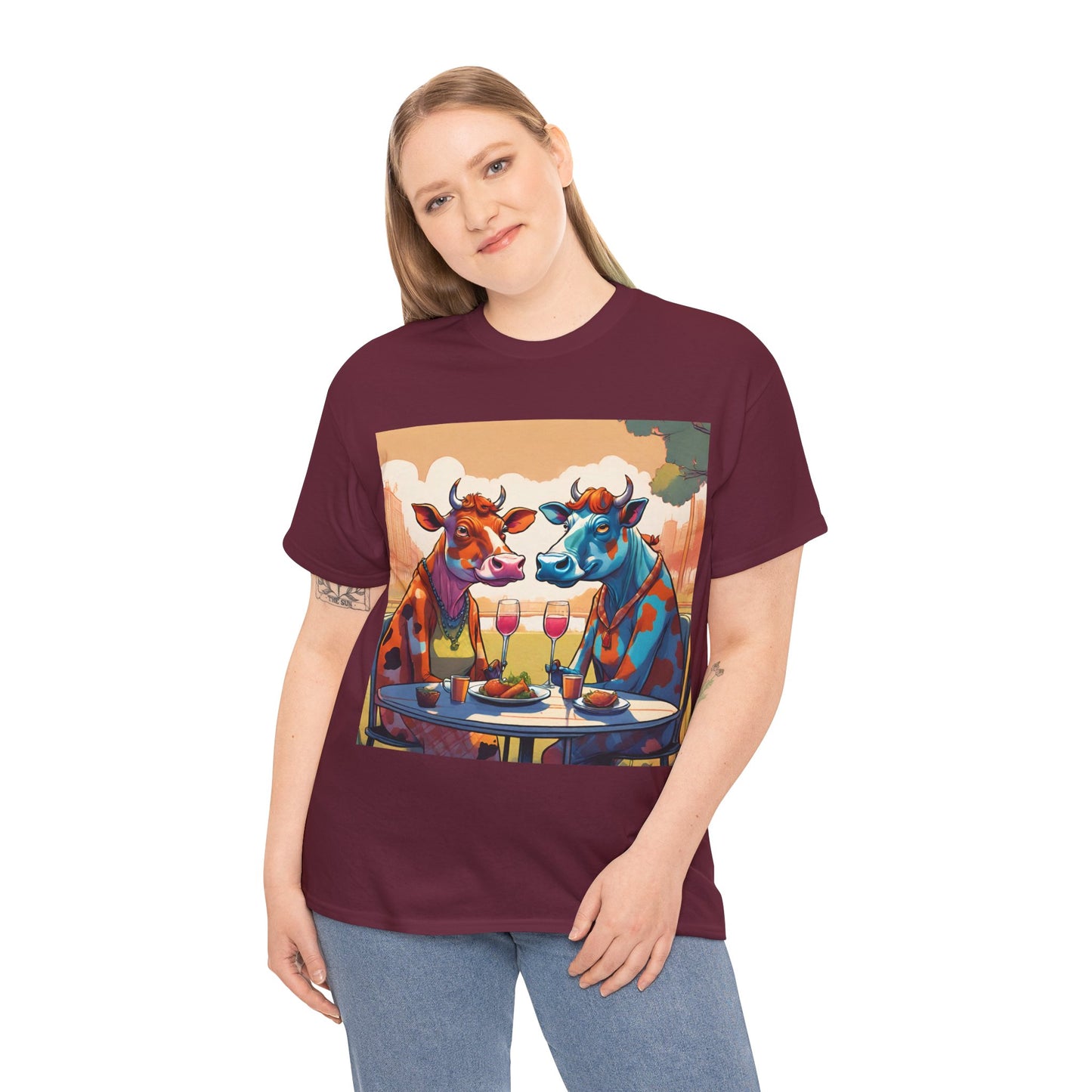 Cows on a Date Tee