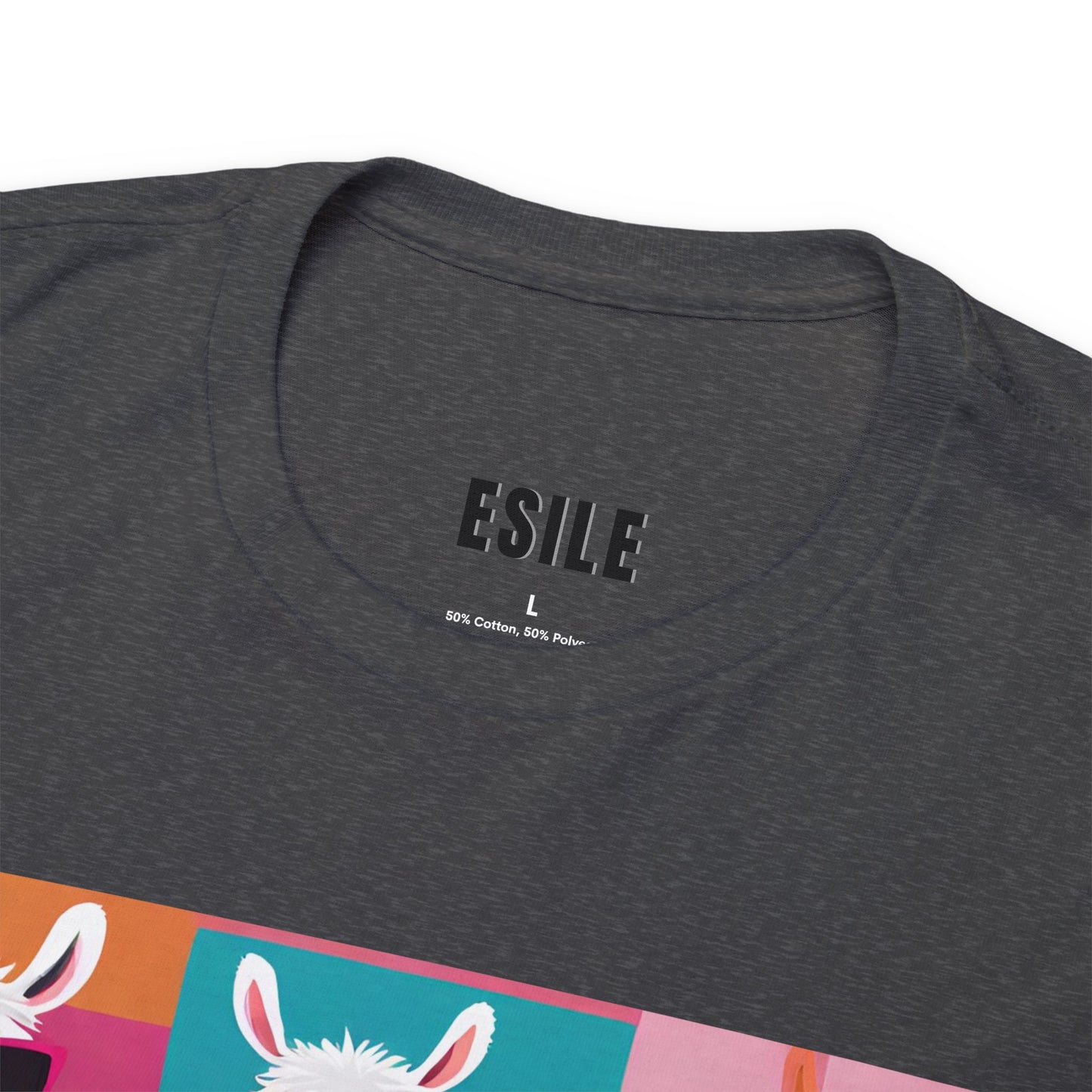 Rainbow Llama Portraits Tee