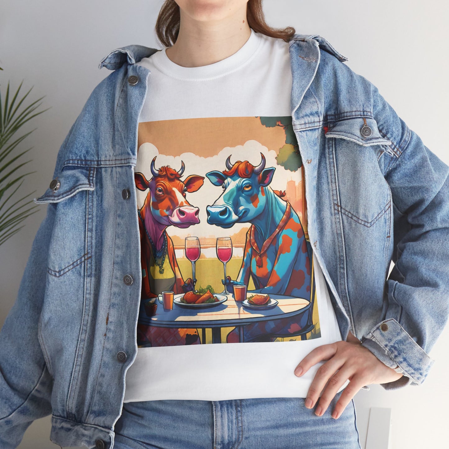 Cows on a Date Tee