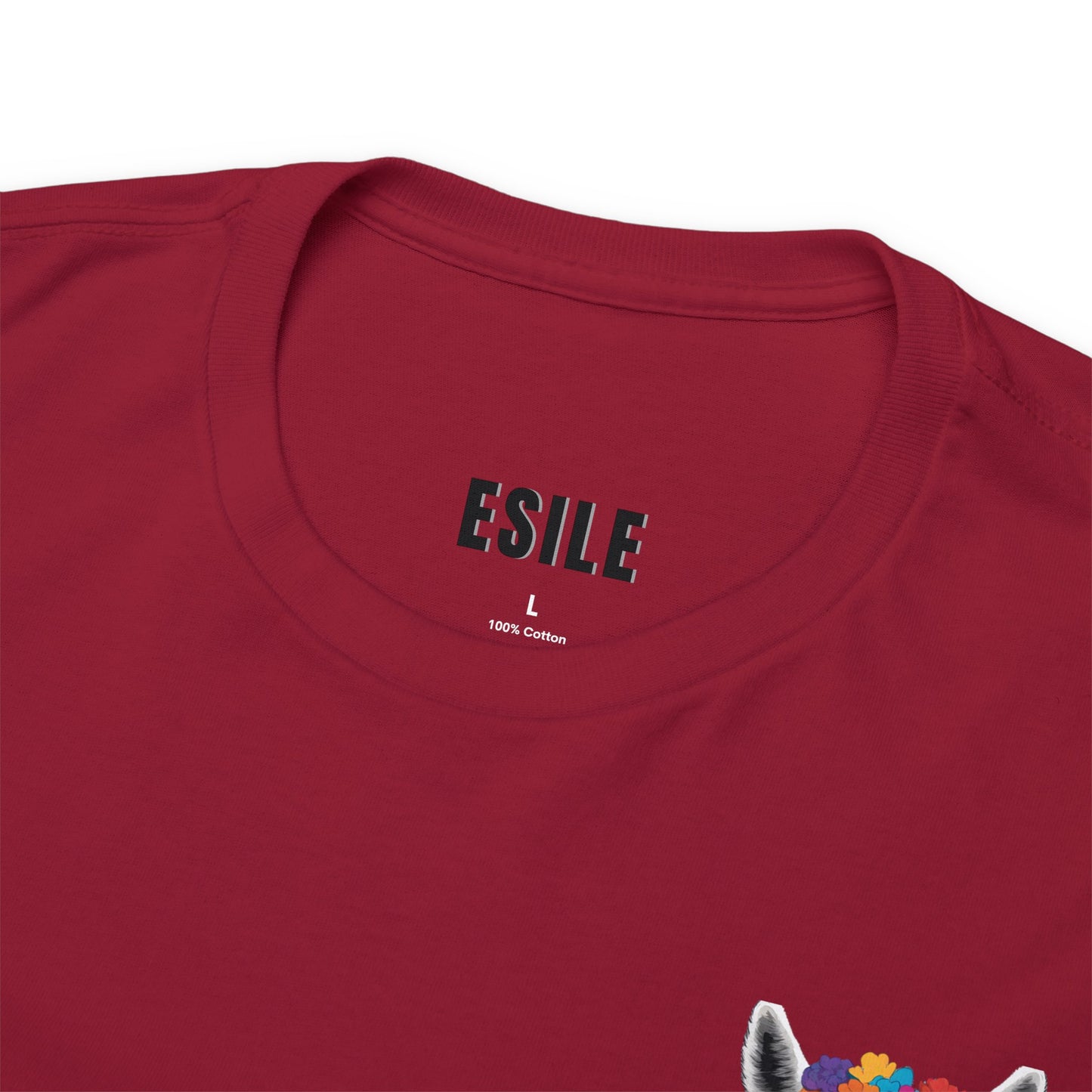 Colourful Llama Unisex Heavy Cotton Tee