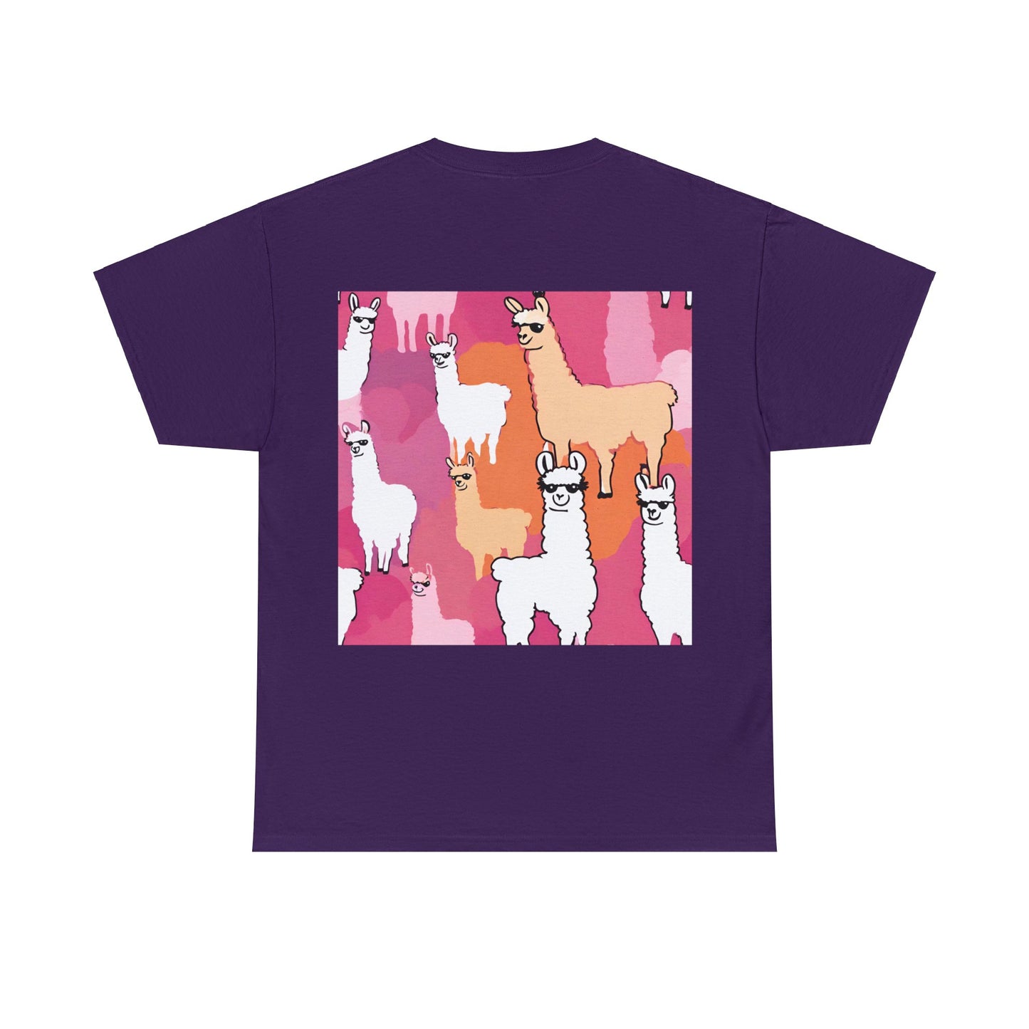 Sunset Llama Tee