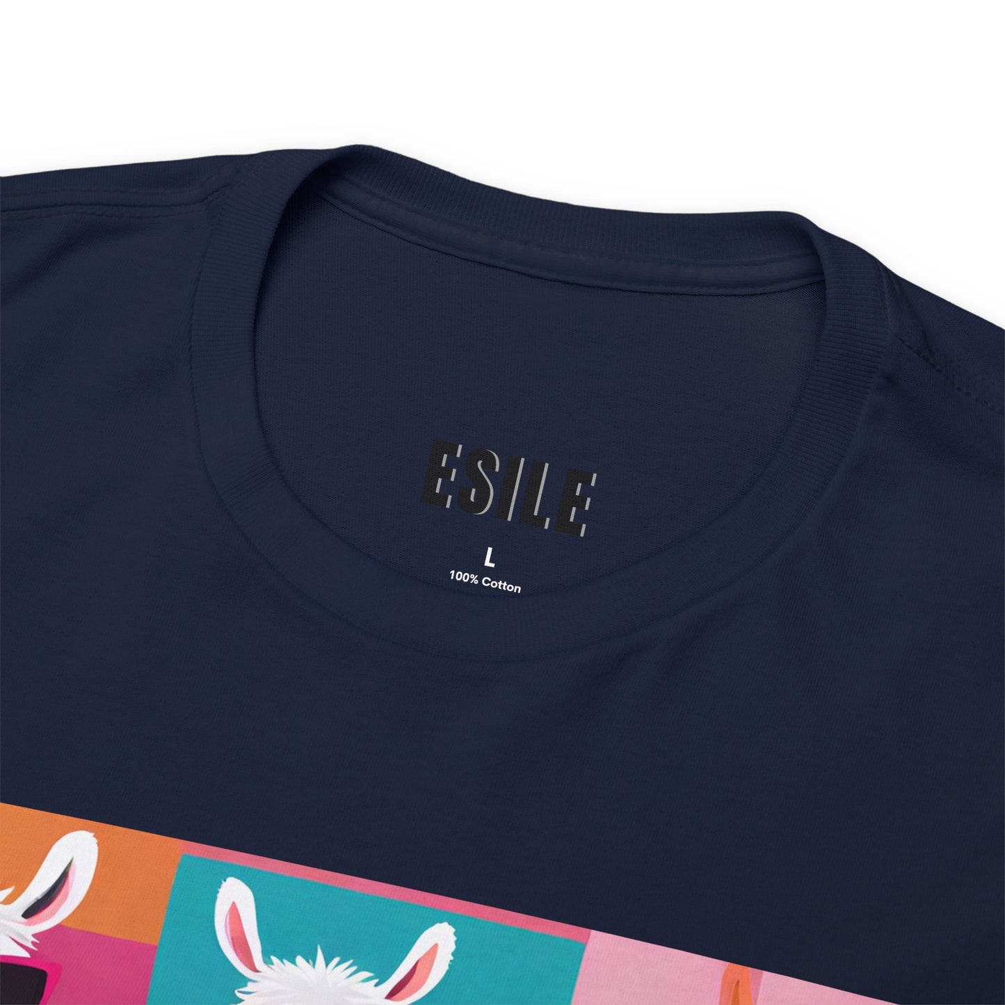 Rainbow Llama Portraits Tee