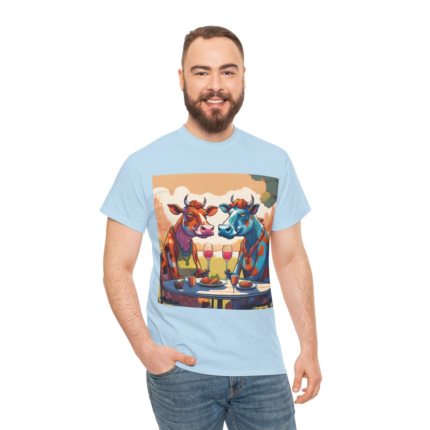 Cows on a Date Tee