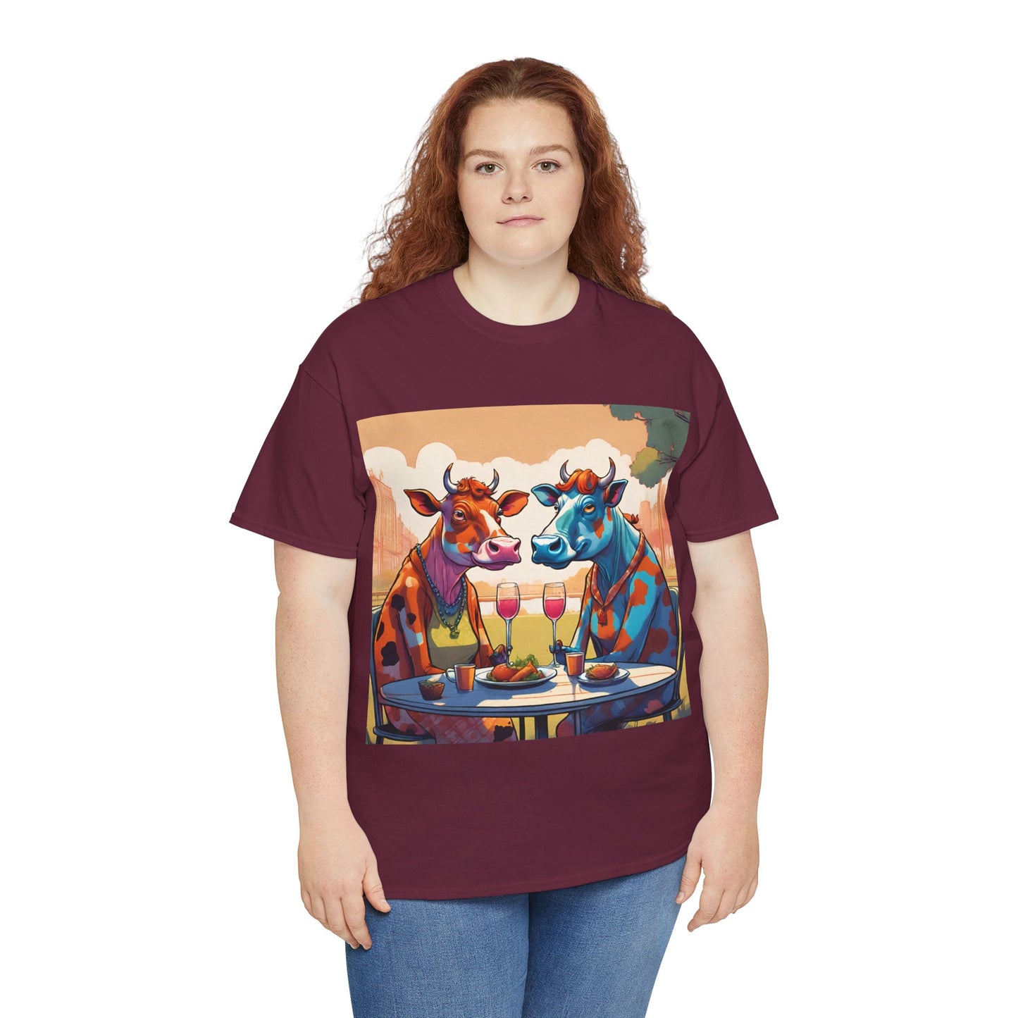 Cows on a Date Tee