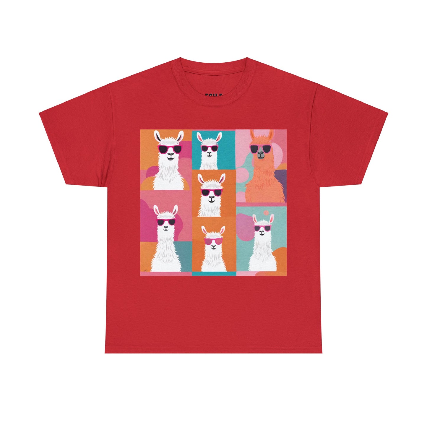 Rainbow Llama Portraits Tee