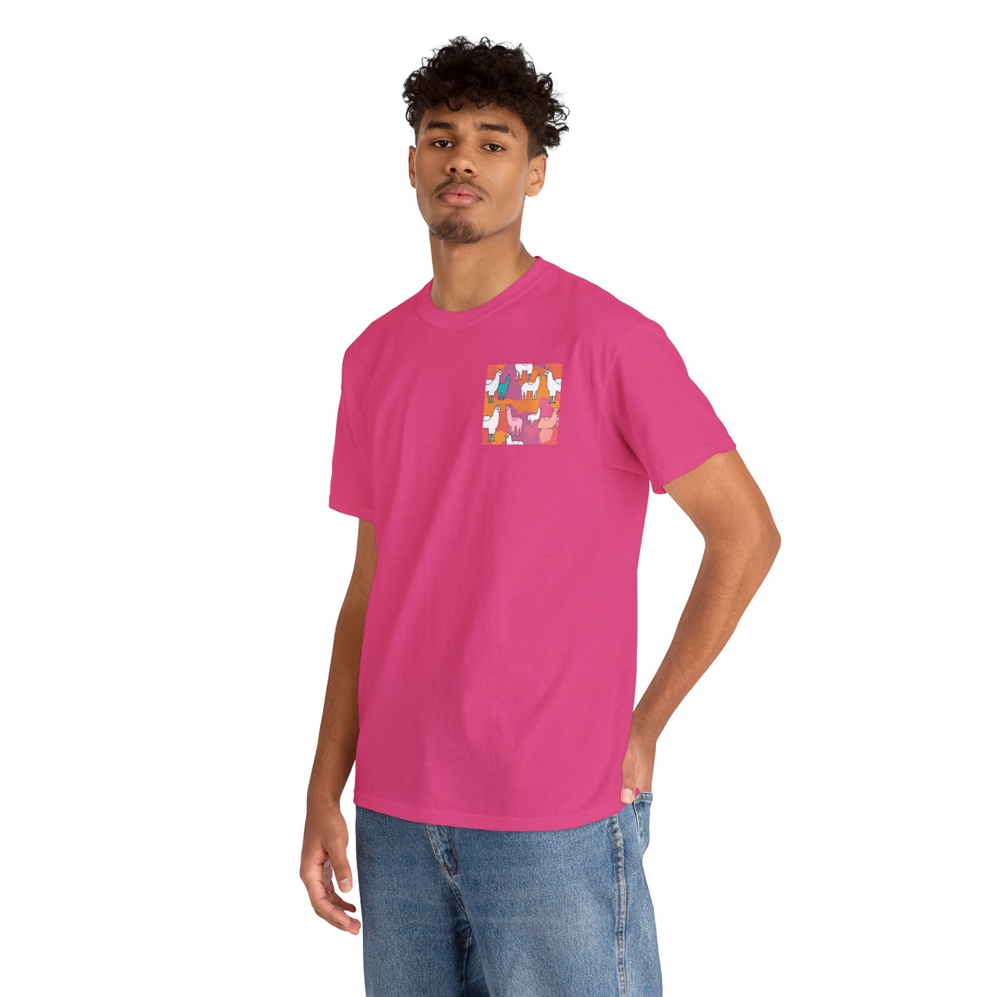 Sunset Llama Tee