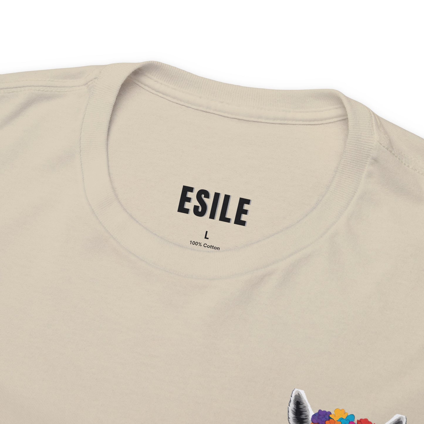 Colourful Llama Unisex Heavy Cotton Tee