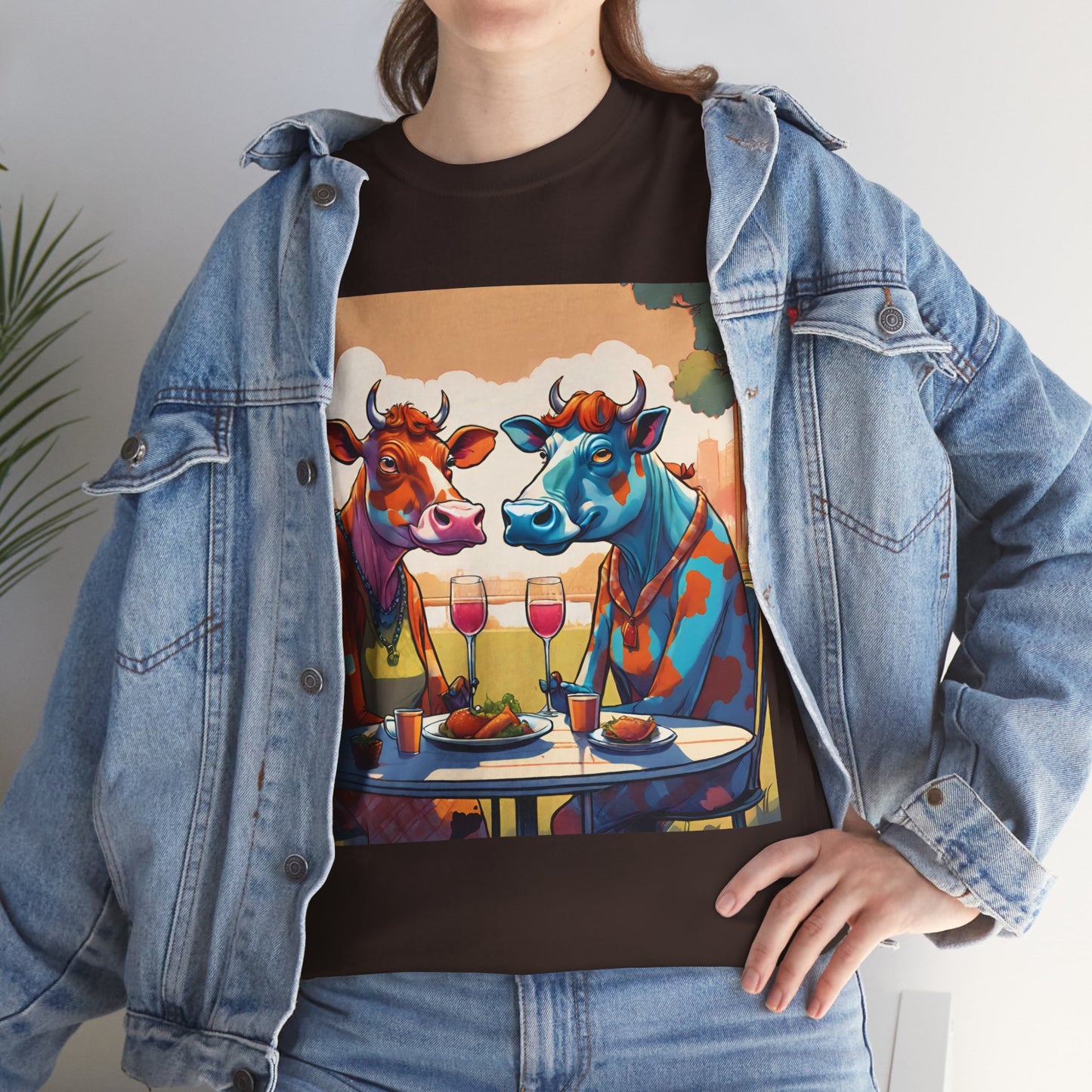 Cows on a Date Tee