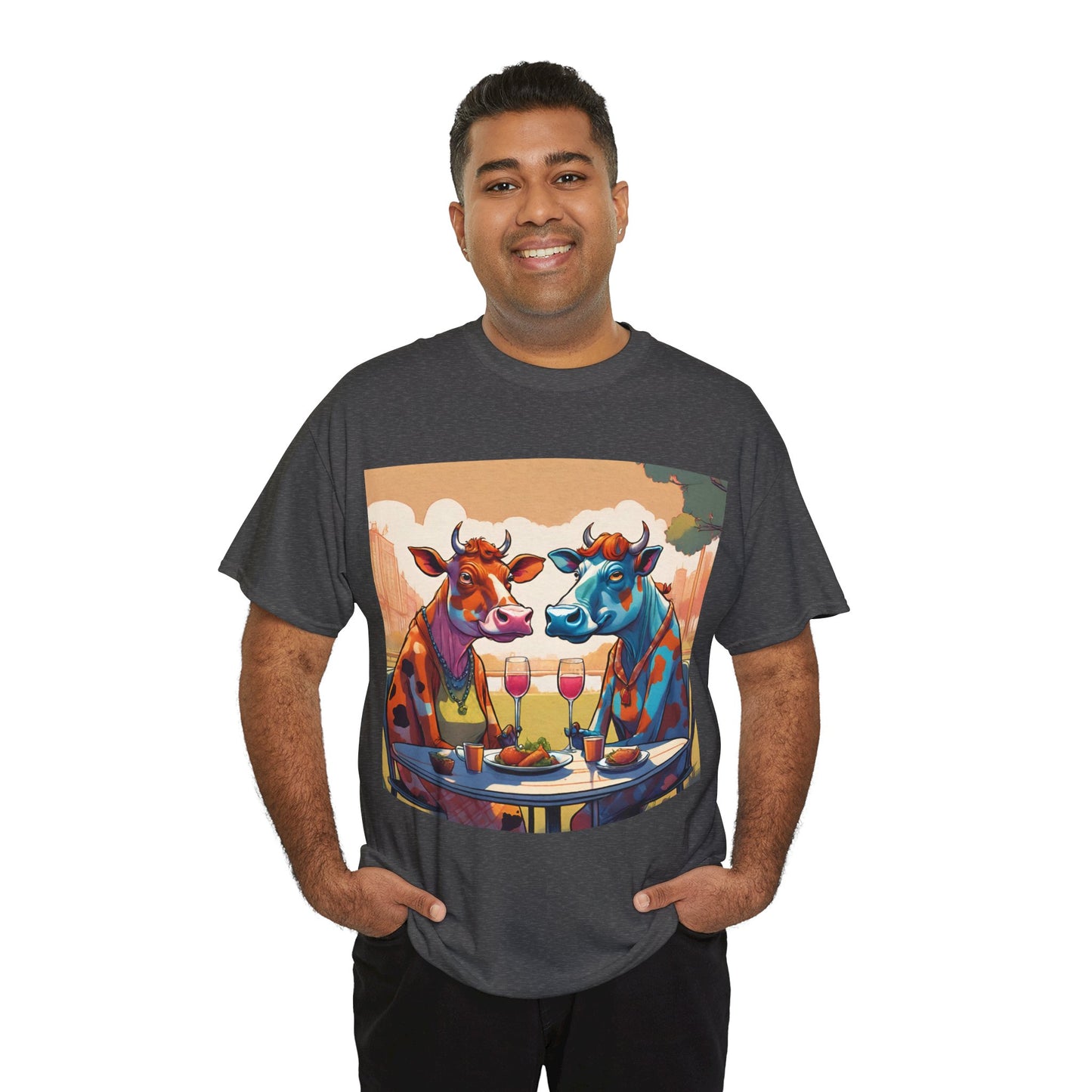 Cows on a Date Tee