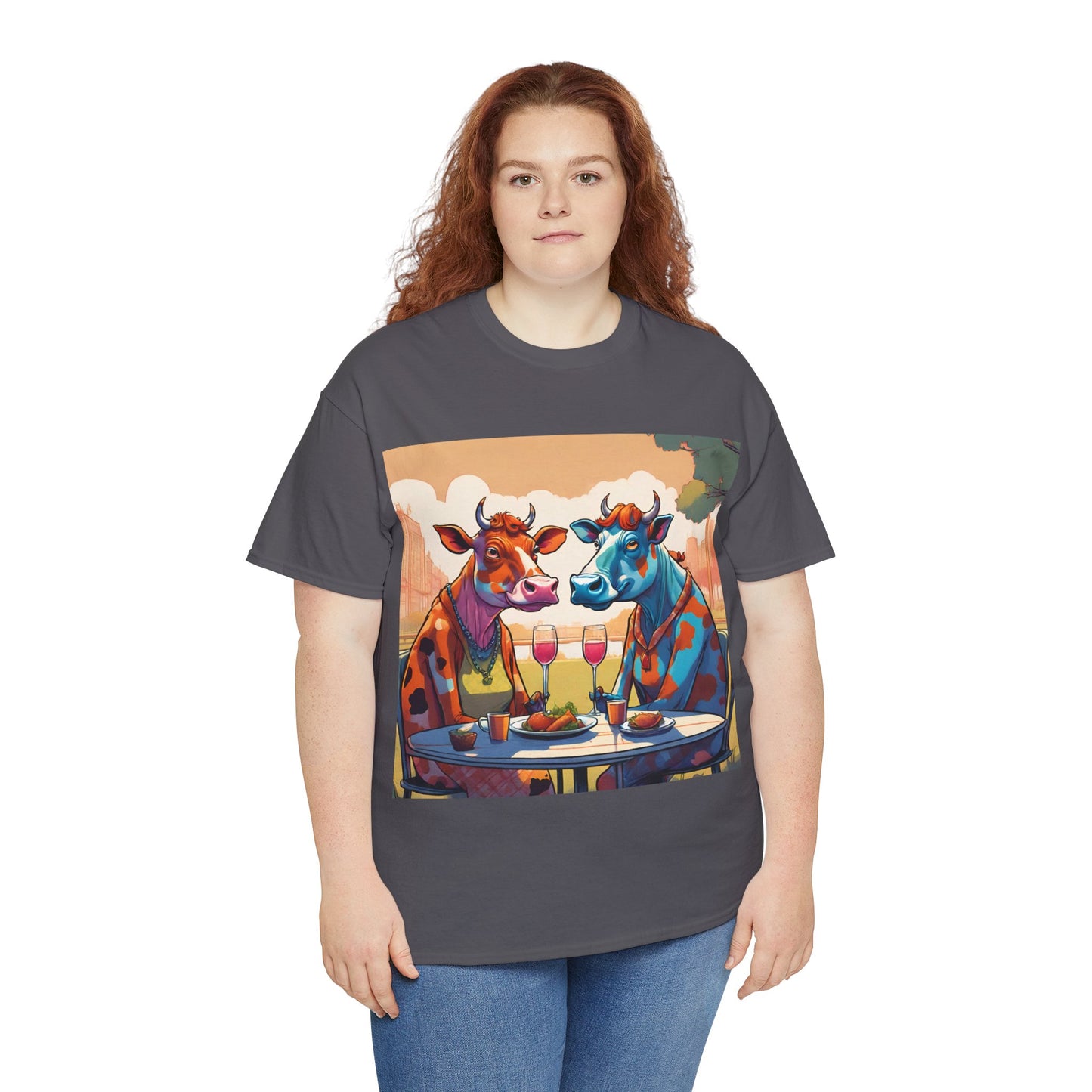 Cows on a Date Tee