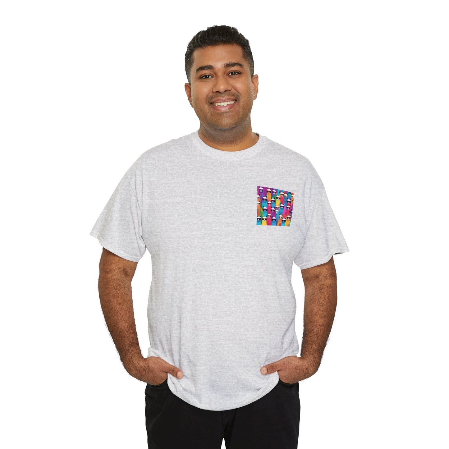 Colourful Llama Crew Tee
