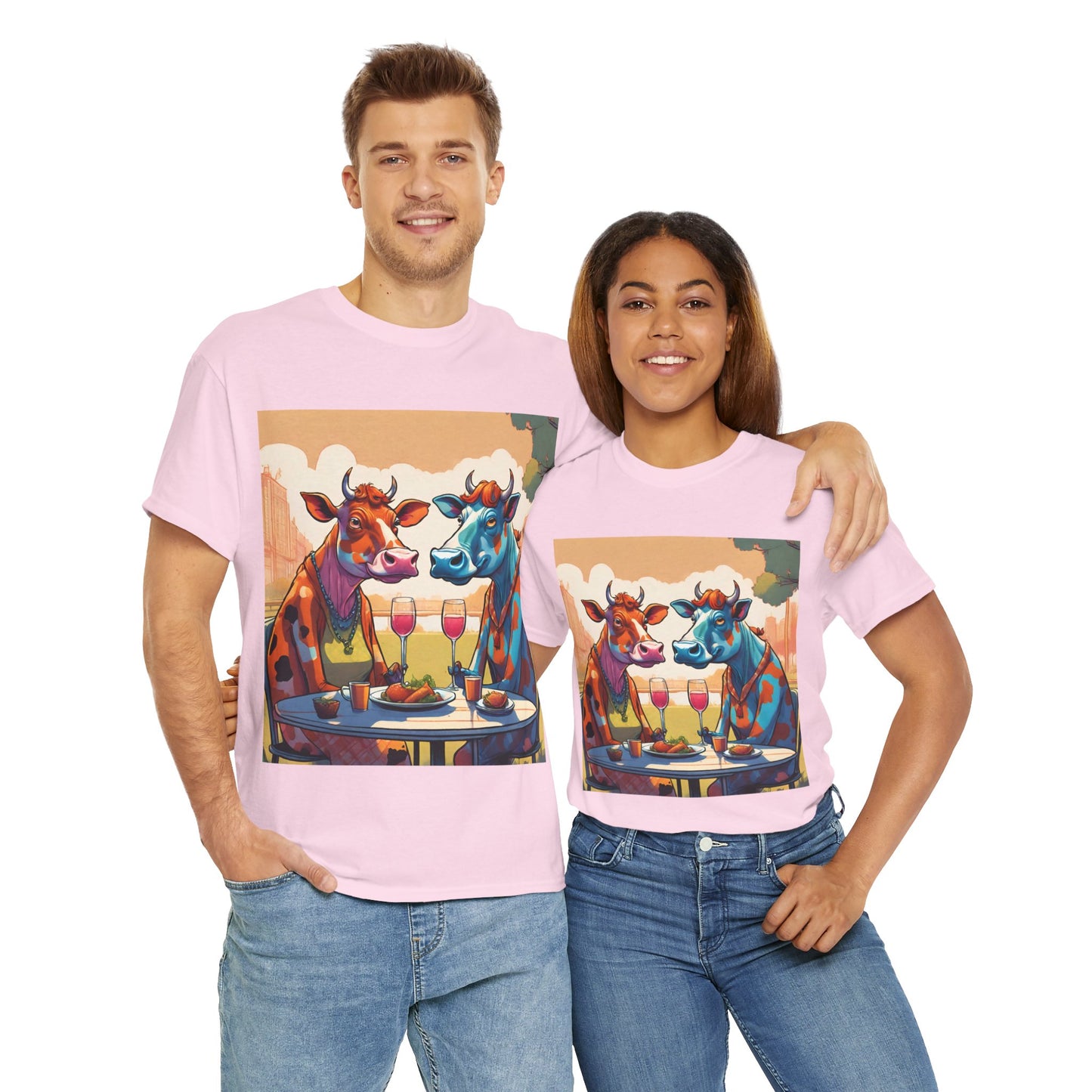 Cows on a Date Tee