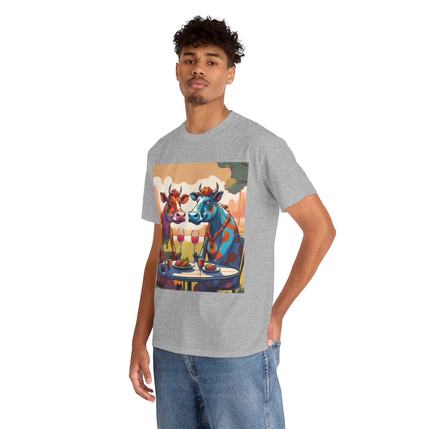 Cows on a Date Tee