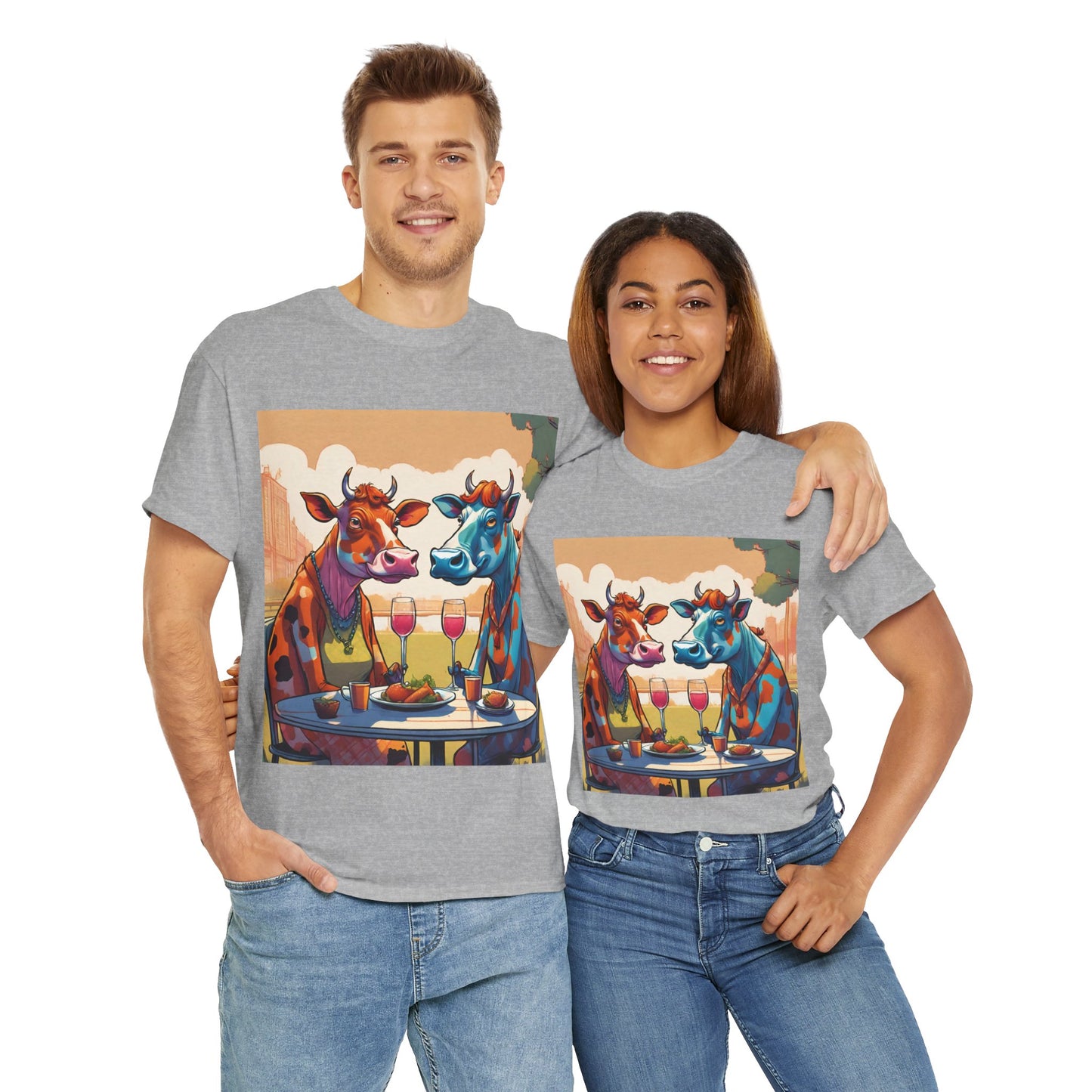 Cows on a Date Tee