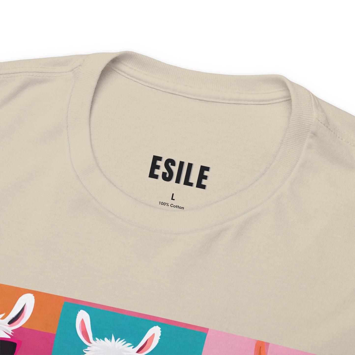 Rainbow Llama Portraits Tee