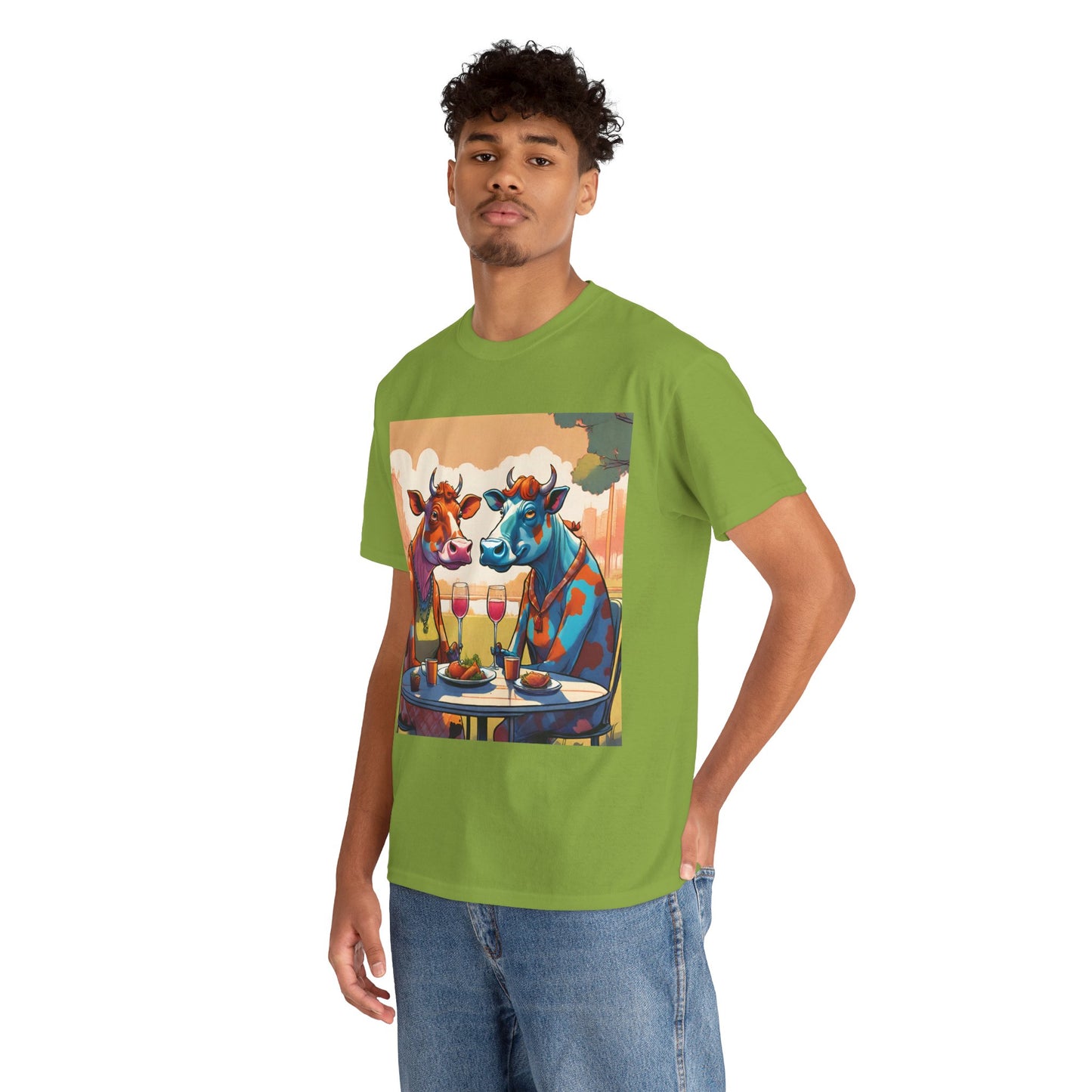 Cows on a Date Tee