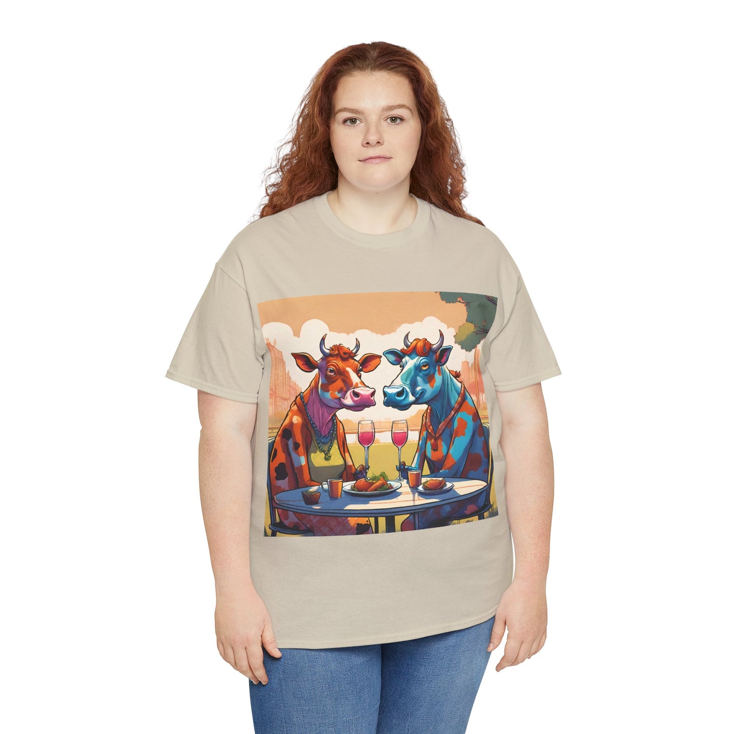Cows on a Date Tee