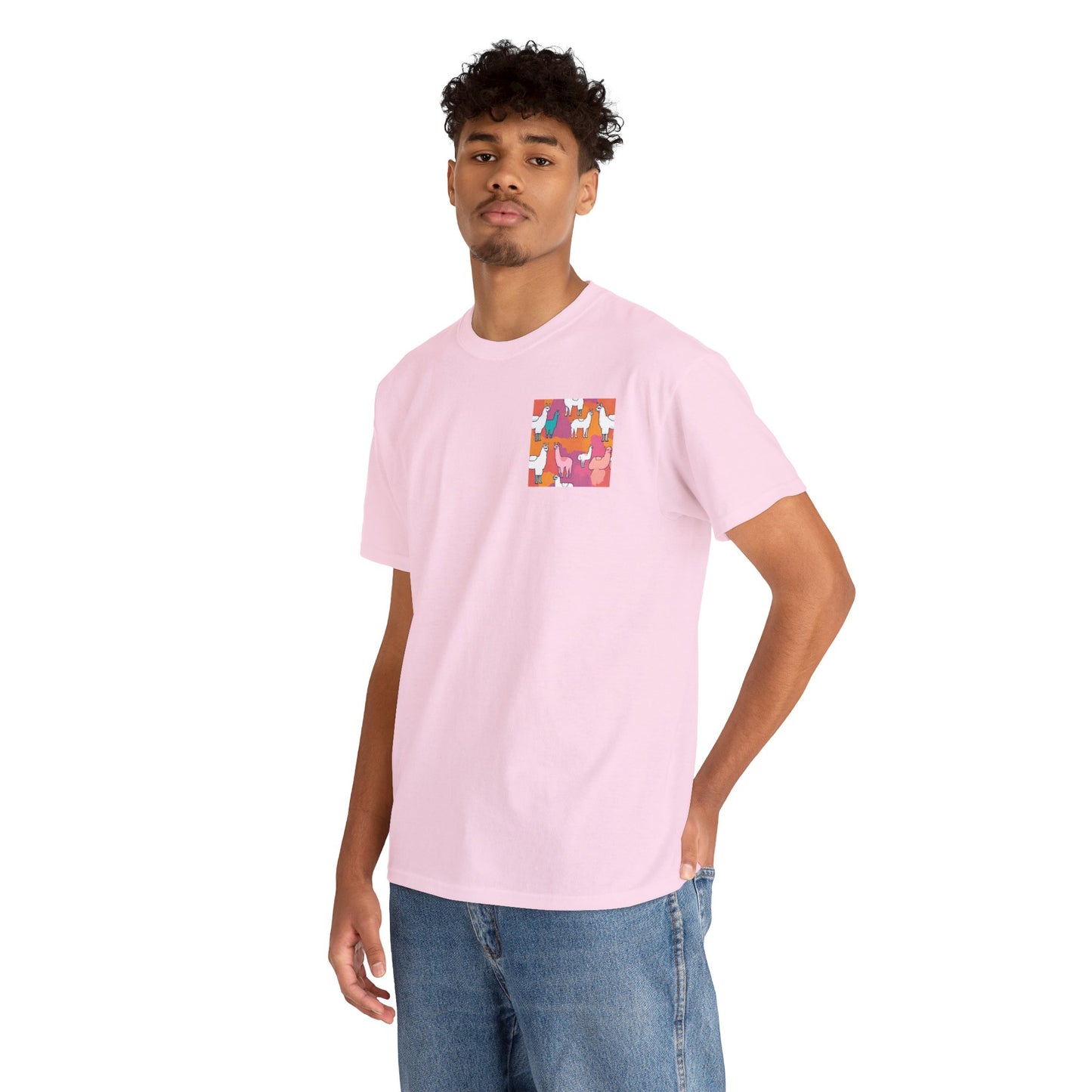 Sunset Llama Tee
