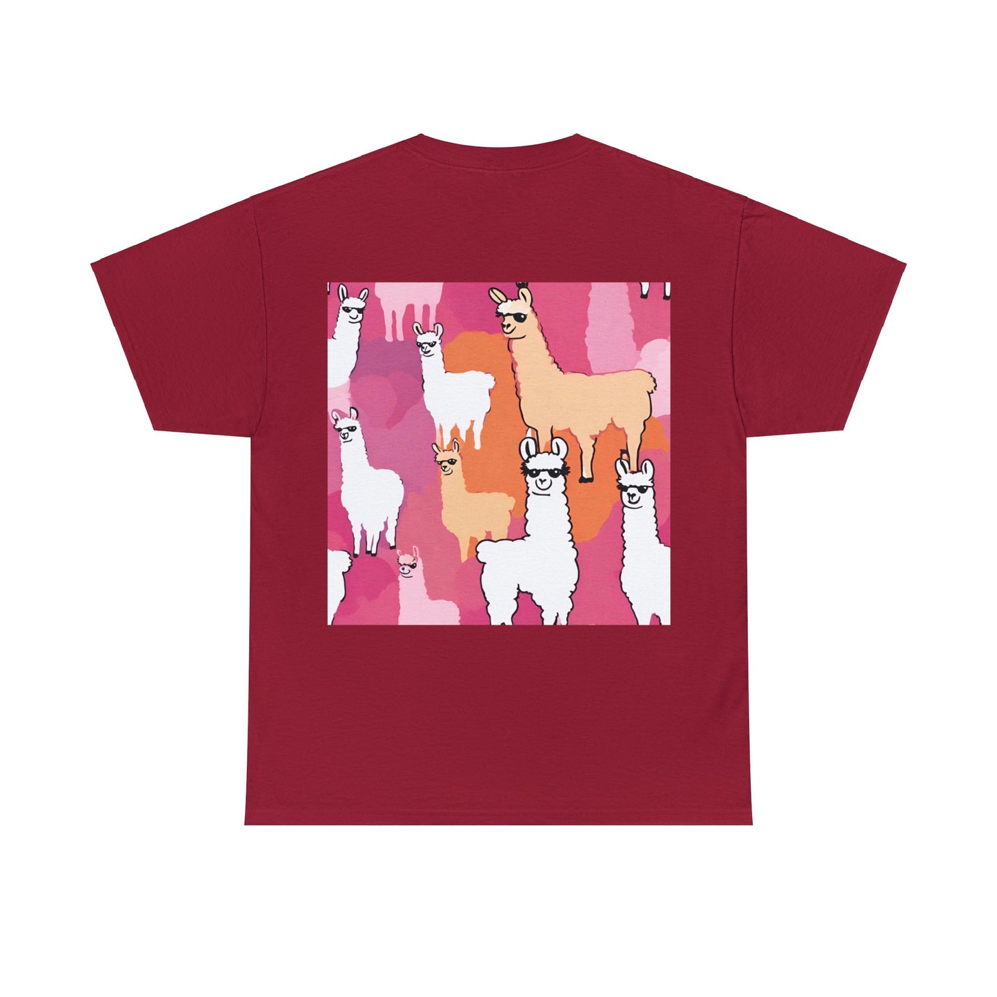 Sunset Llama Tee