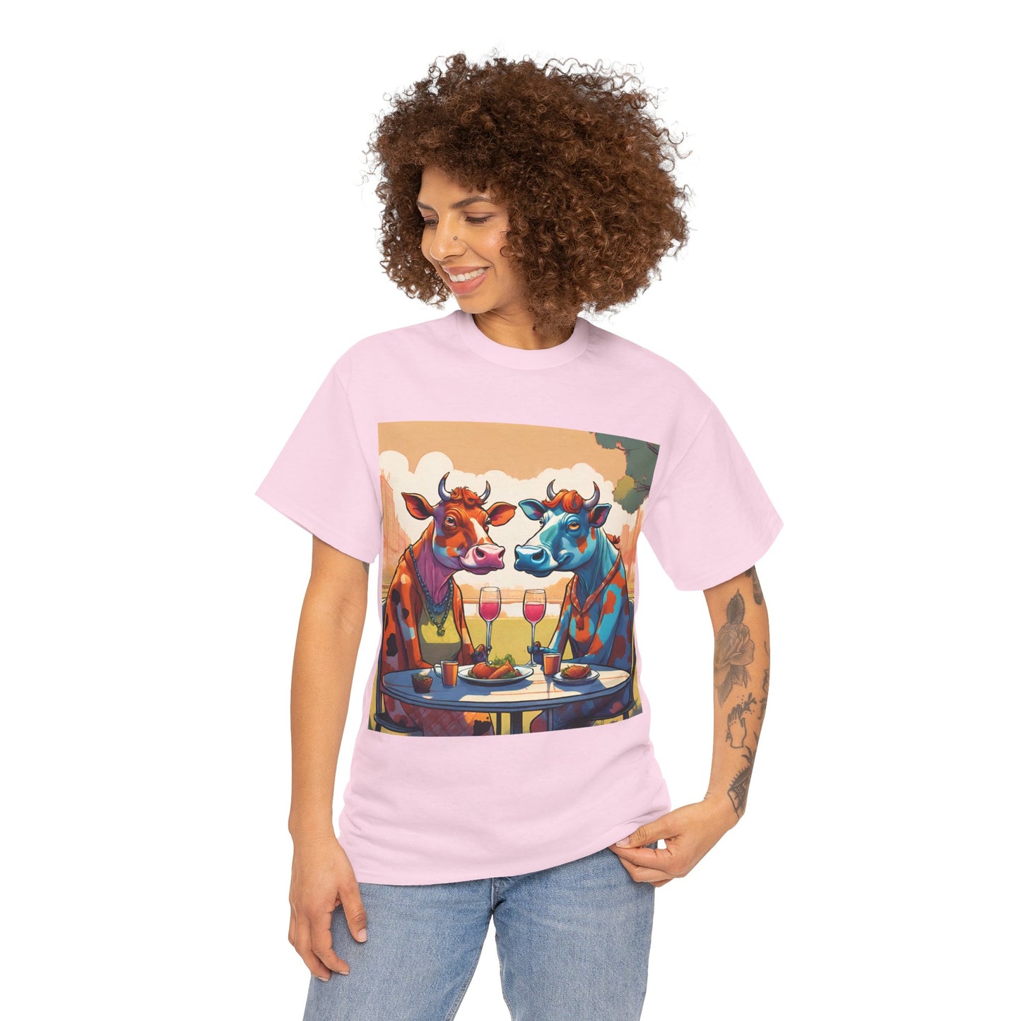 Cows on a Date Tee