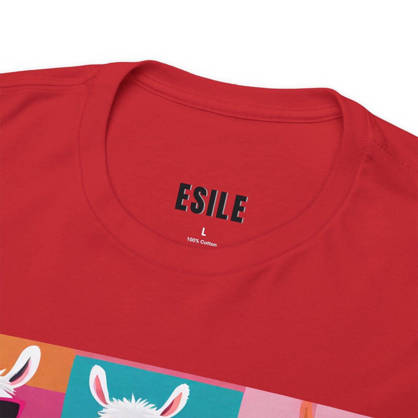 Rainbow Llama Portraits Tee