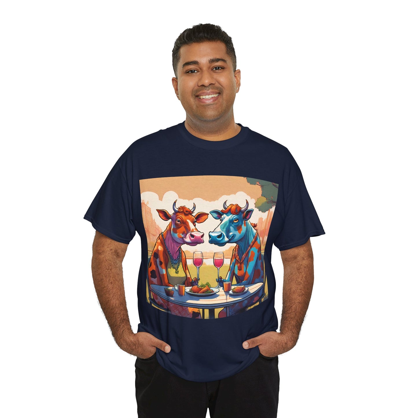 Cows on a Date Tee