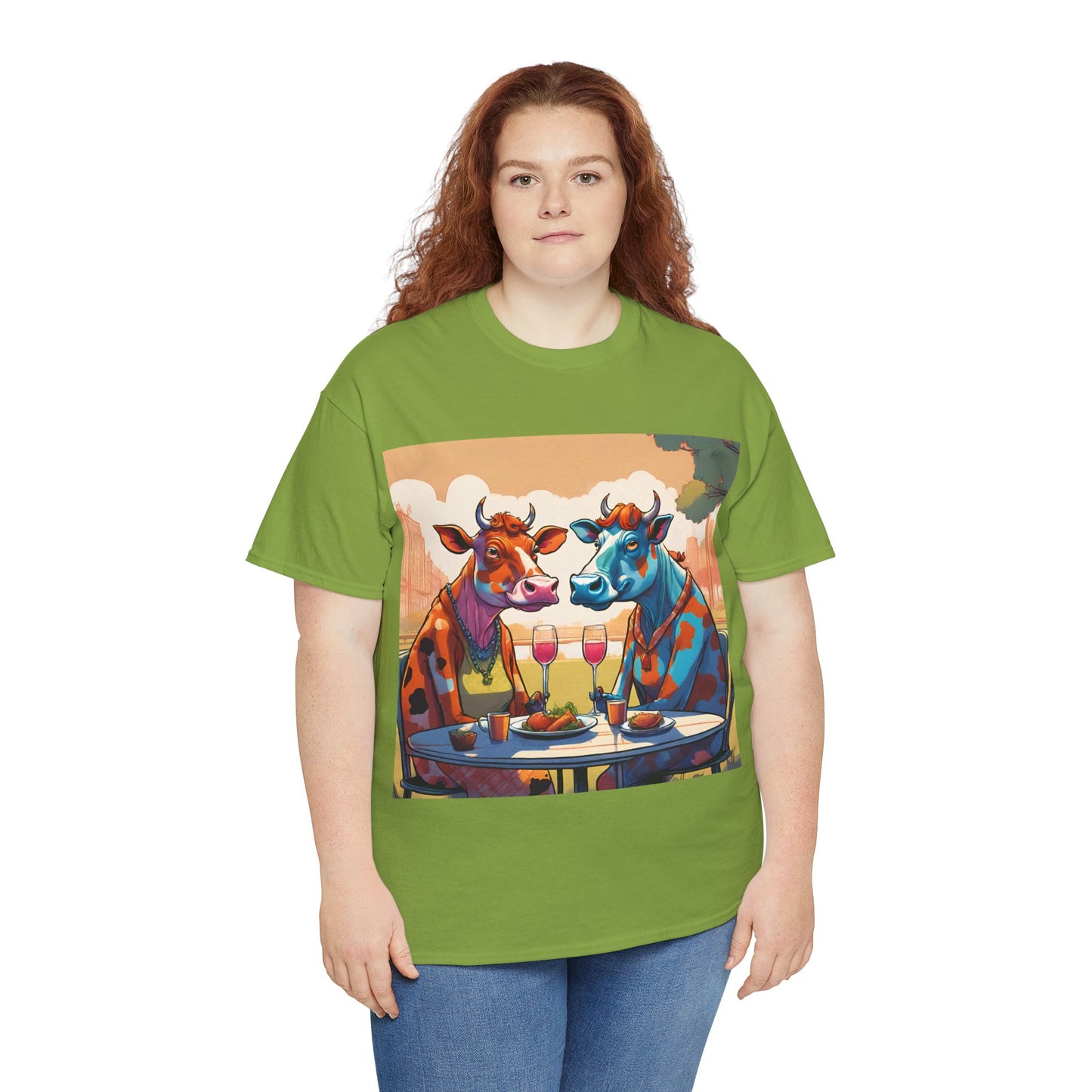 Cows on a Date Tee
