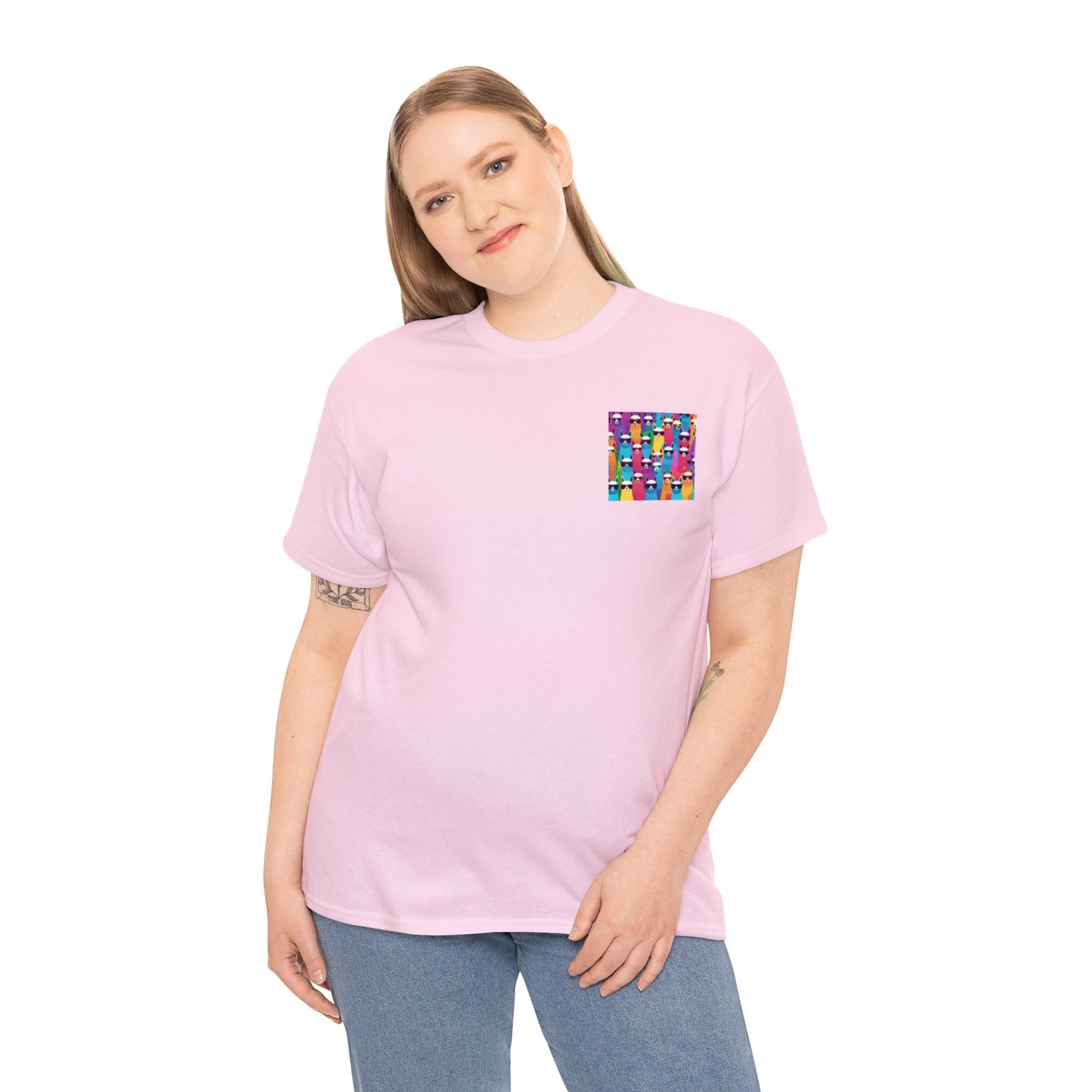Colourful Llama Crew Tee