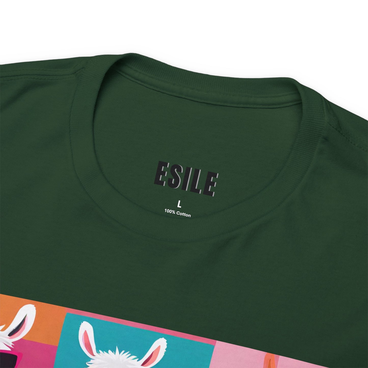 Rainbow Llama Portraits Tee