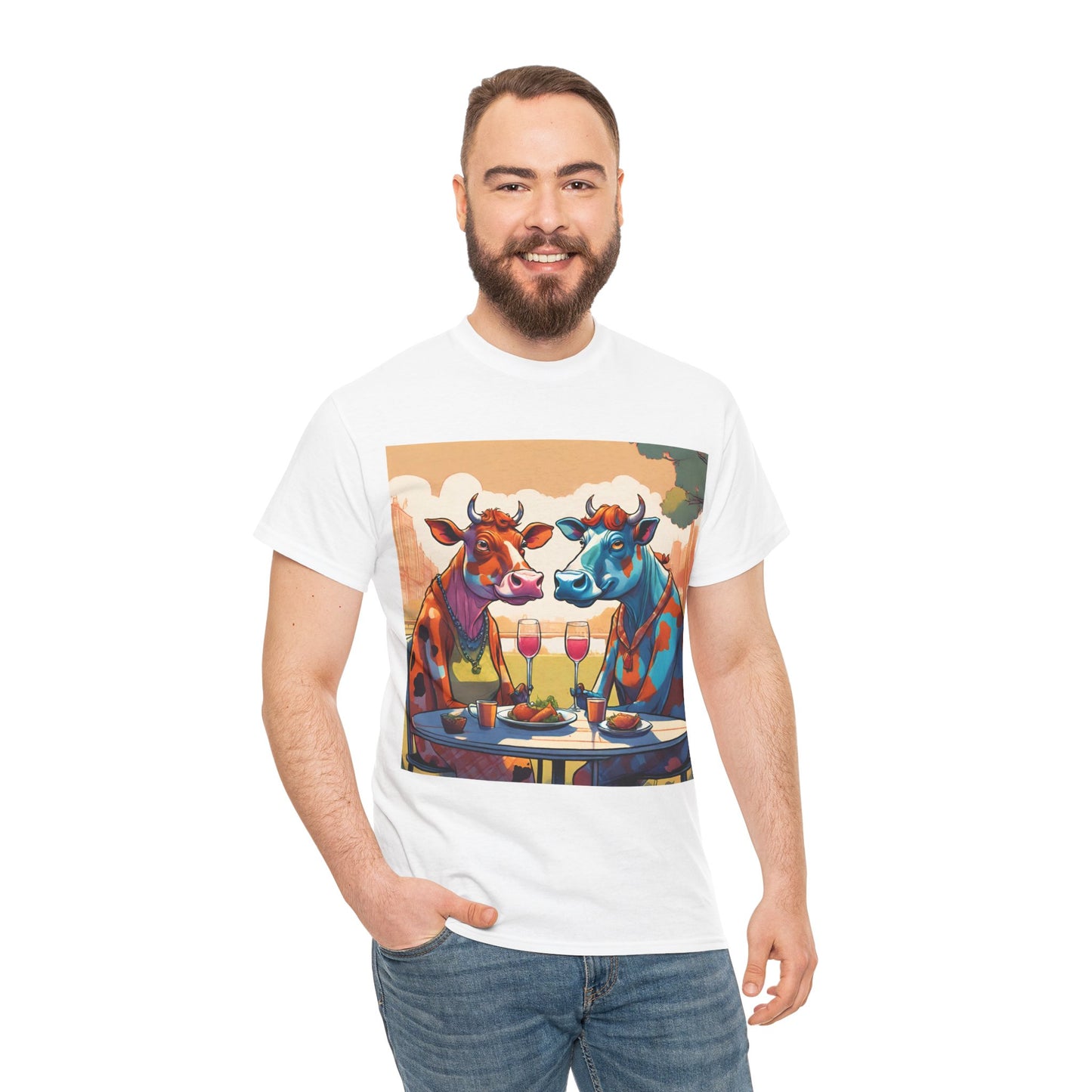 Cows on a Date Tee