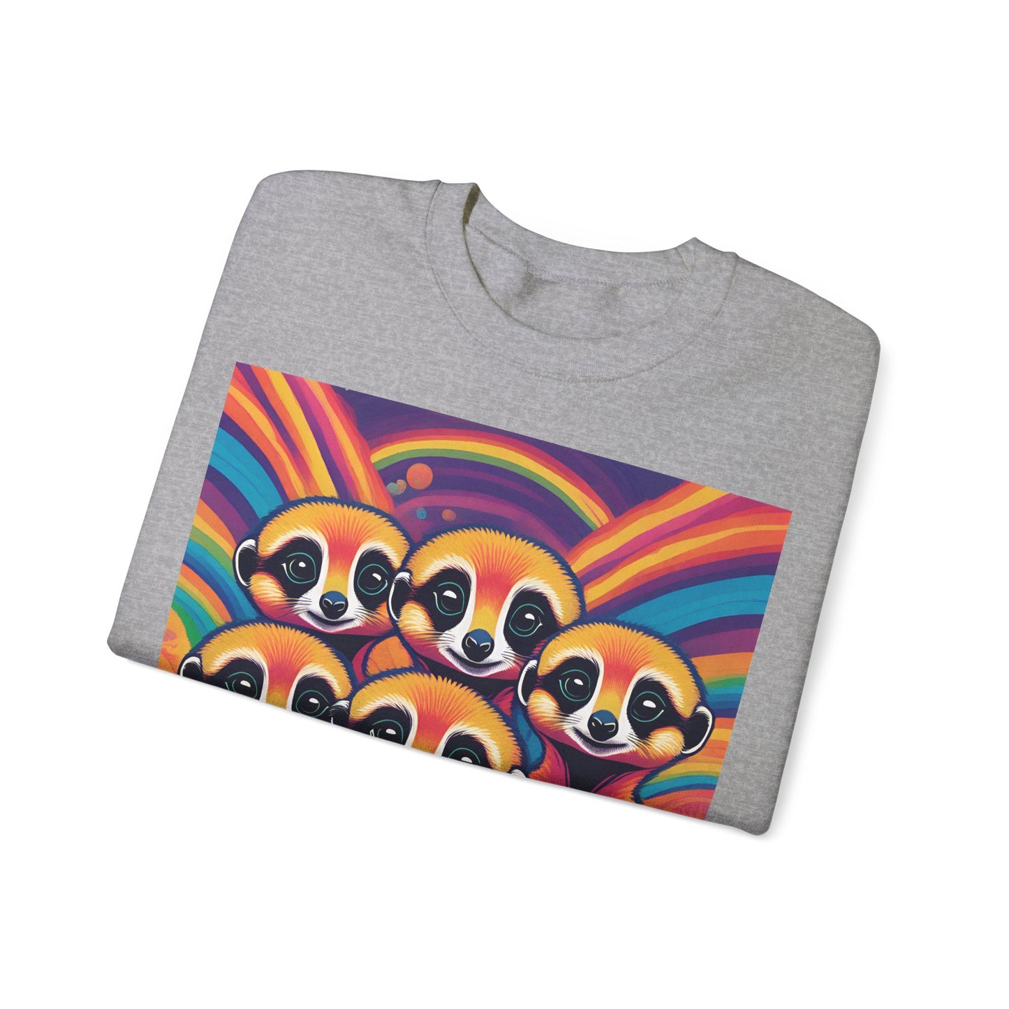 Cute Meerkats Unisex Heavy Blend™ Crewneck Sweatshirt