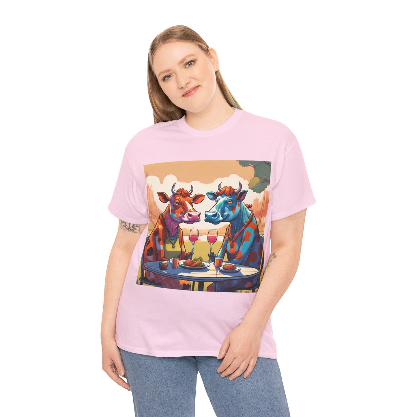 Cows on a Date Tee