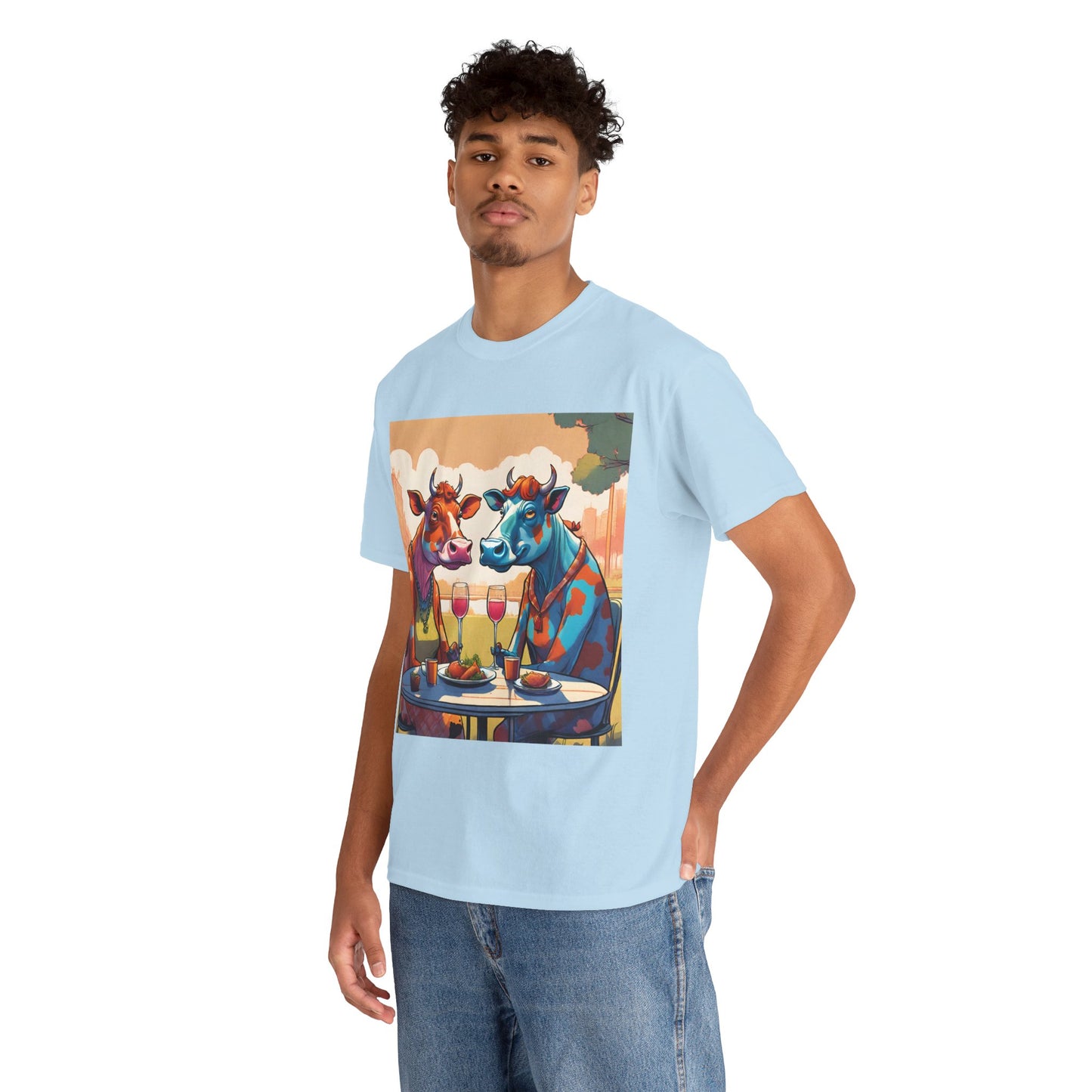 Cows on a Date Tee