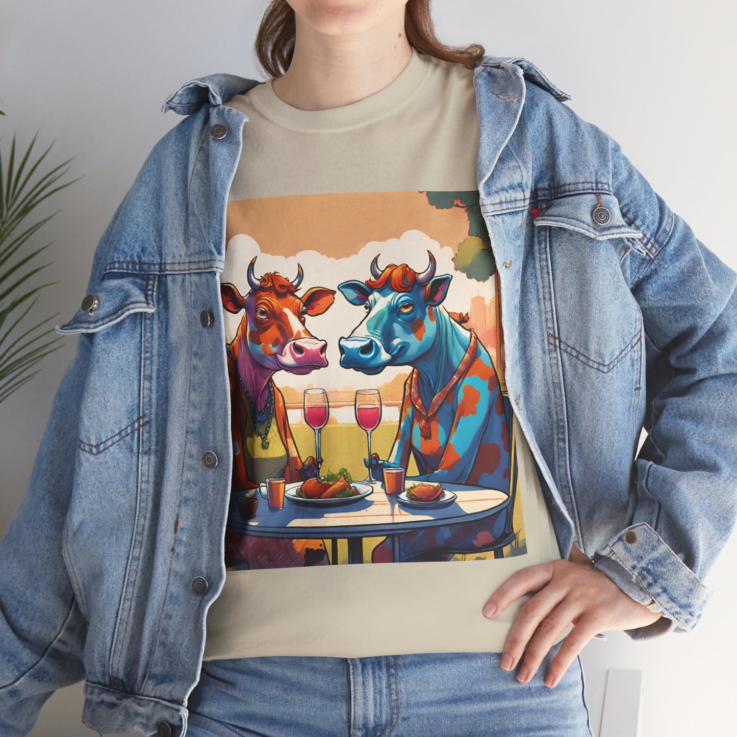 Cows on a Date Tee