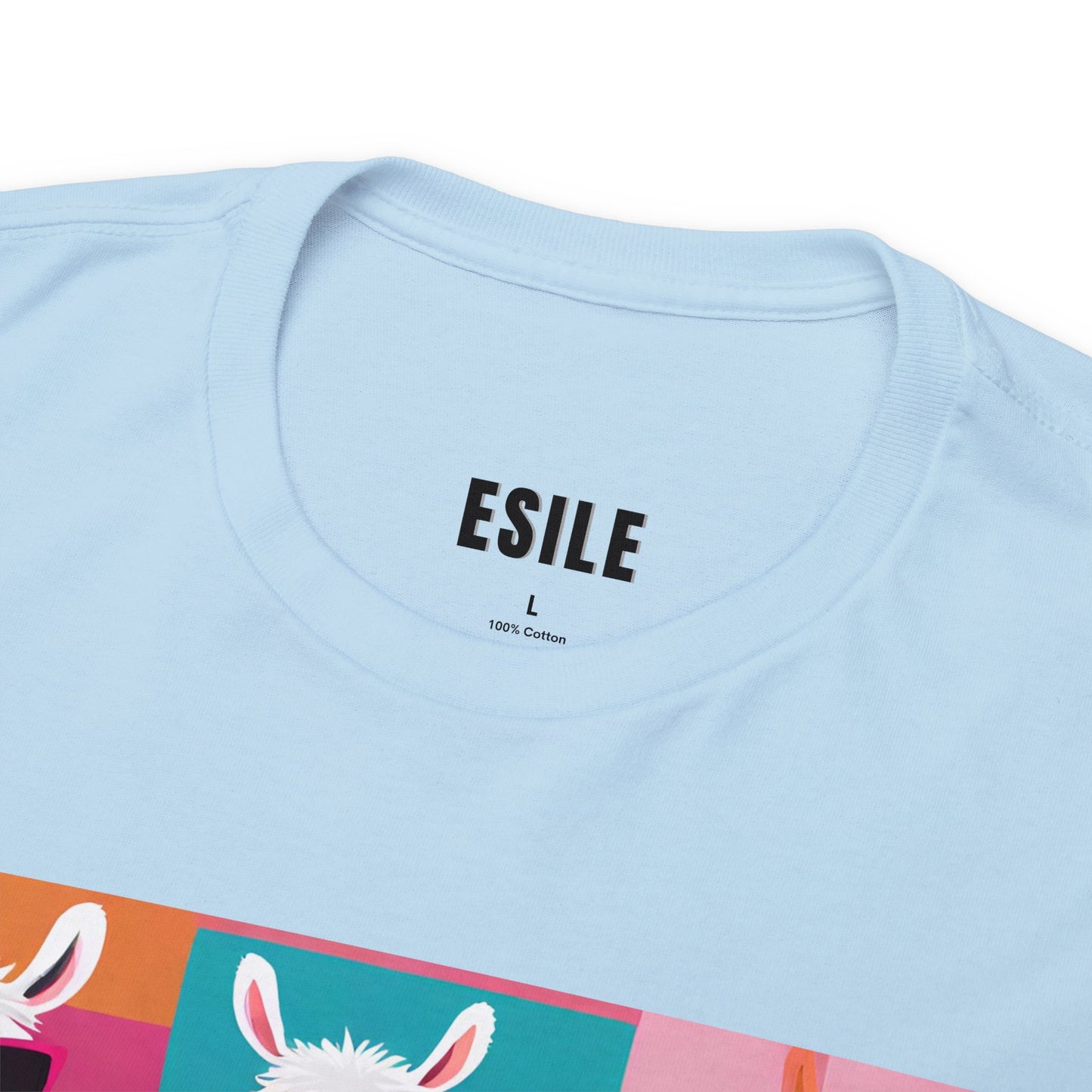 Rainbow Llama Portraits Tee