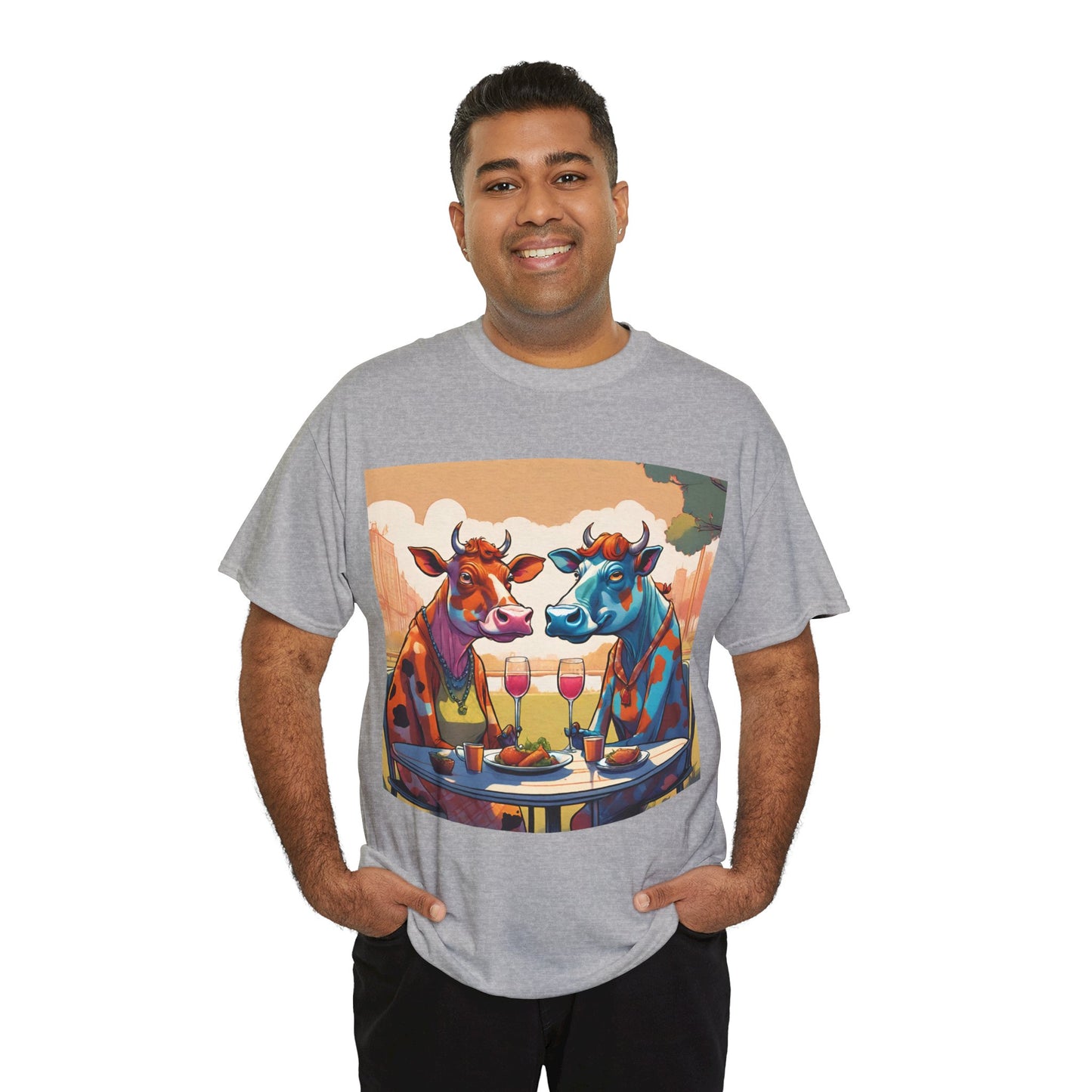 Cows on a Date Tee