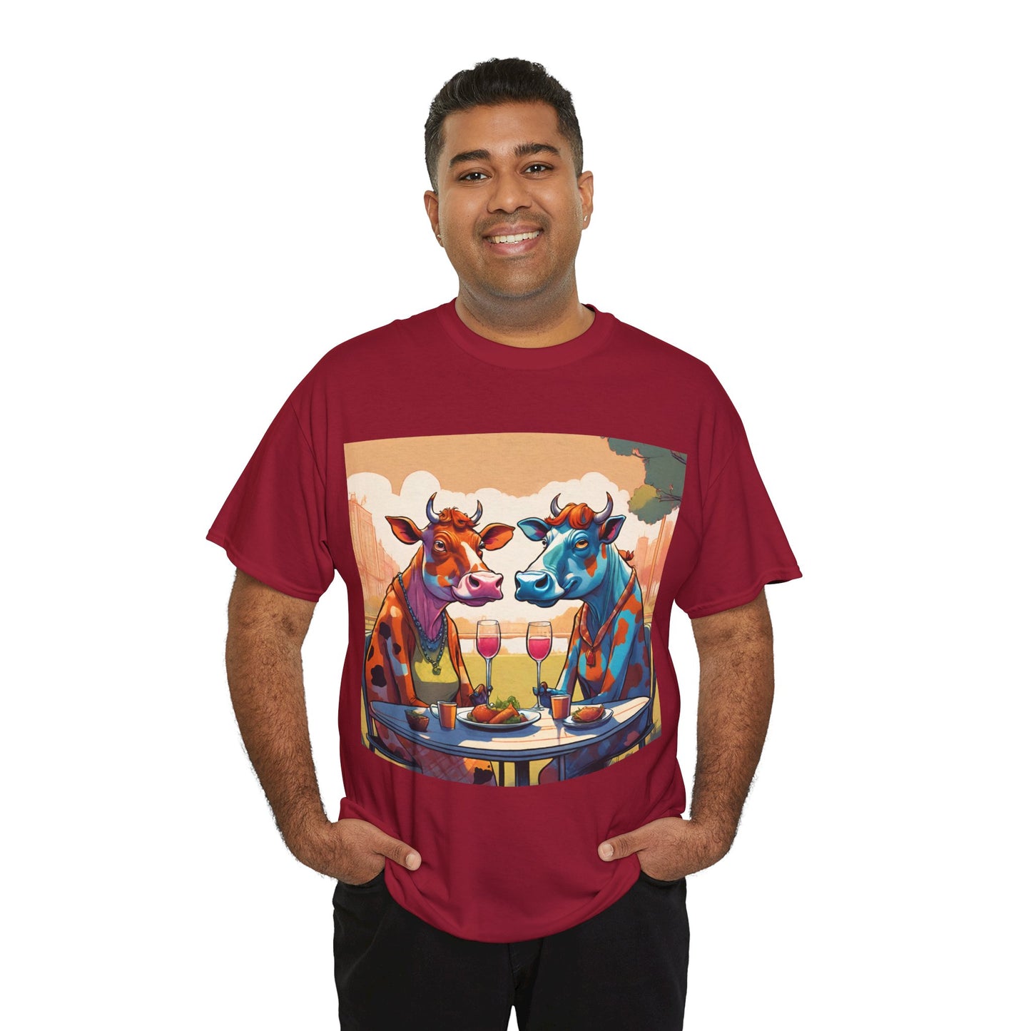 Cows on a Date Tee